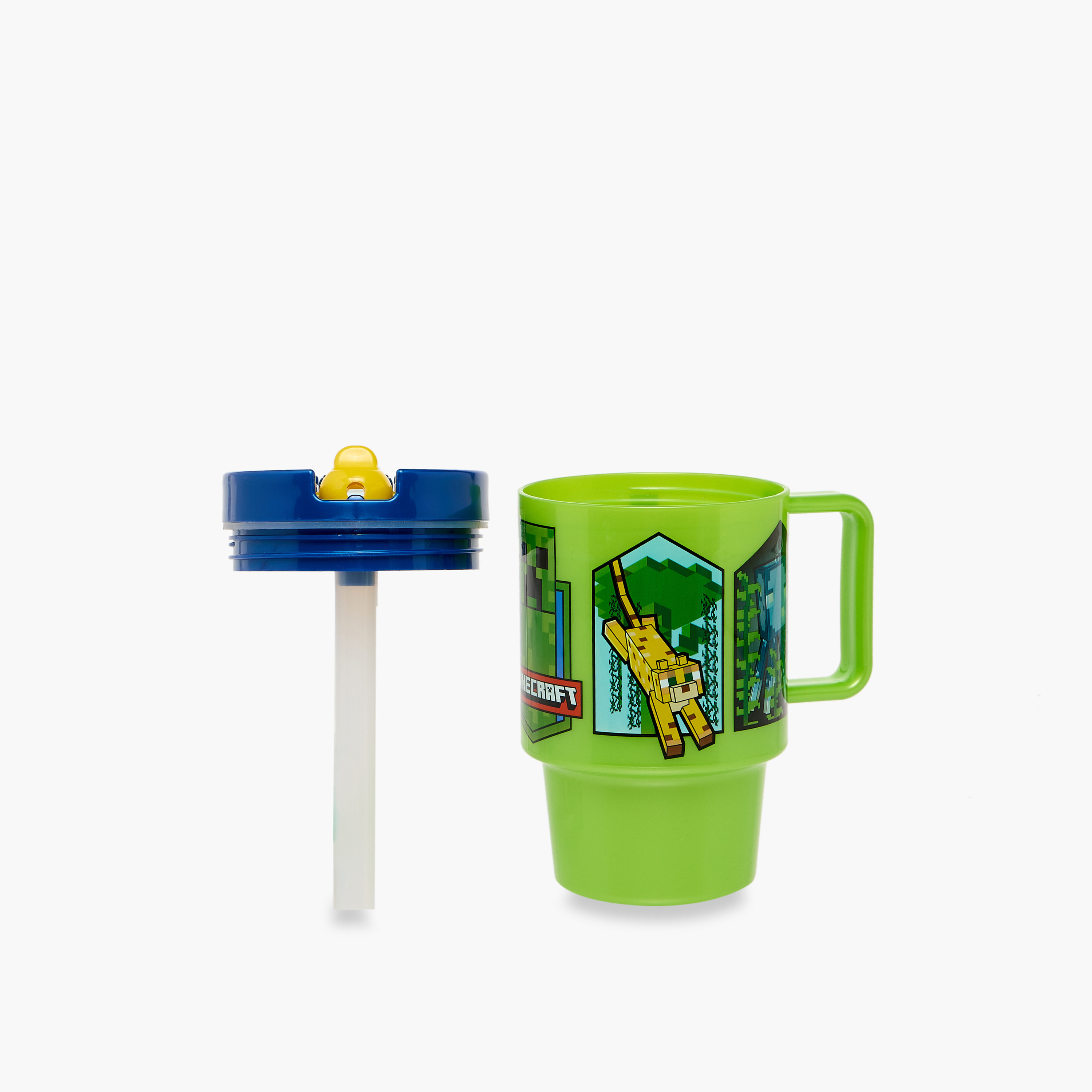 قارورة مياه بغطاء وطبعات - 530 مل-household-dining-teaandcoffee-travelmugsandsippers-image-5