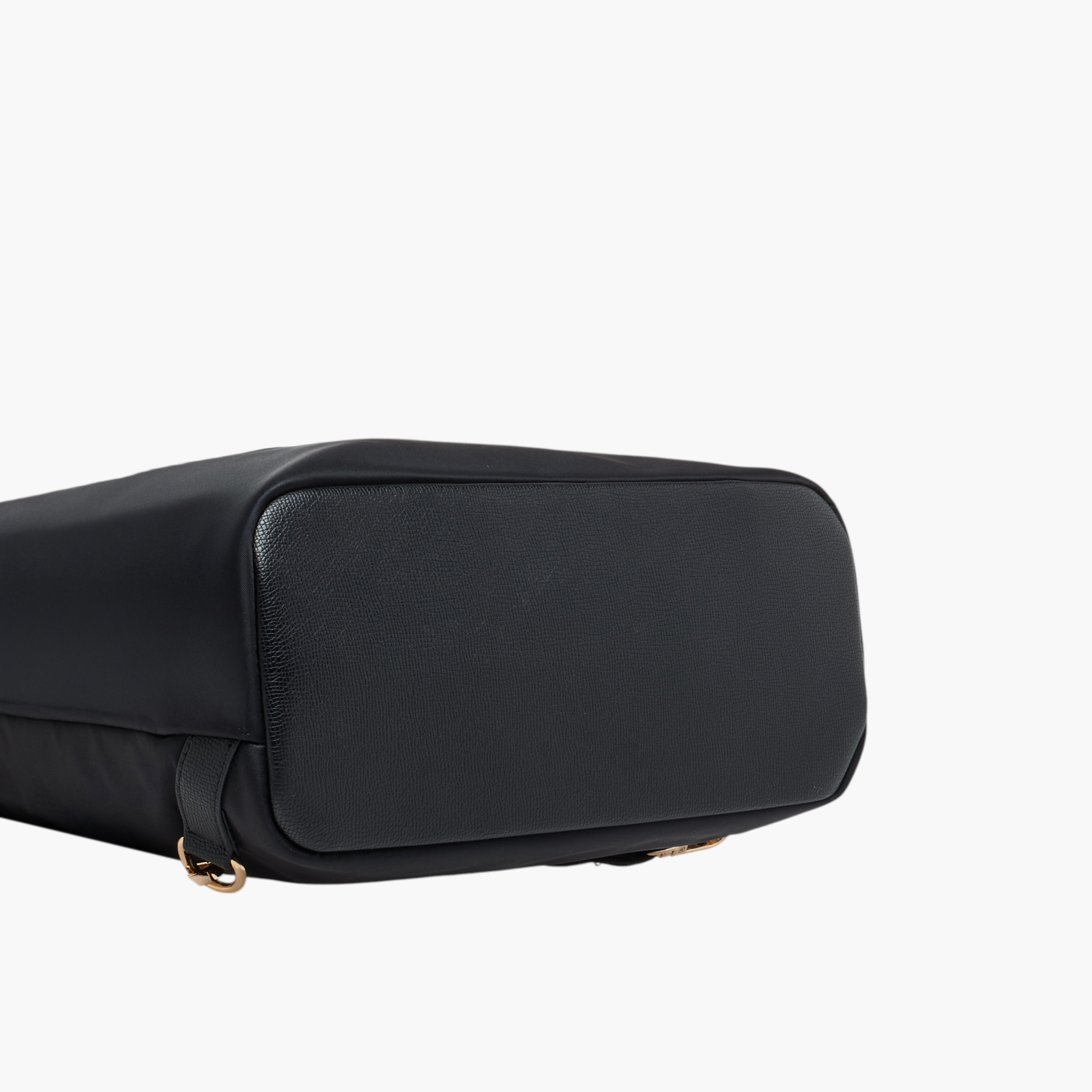 Missy Solid Backpack with Adjustable Straps and Zip Closure - 32x13x34 cm-women-bagsandwallets-backpacks-image-7