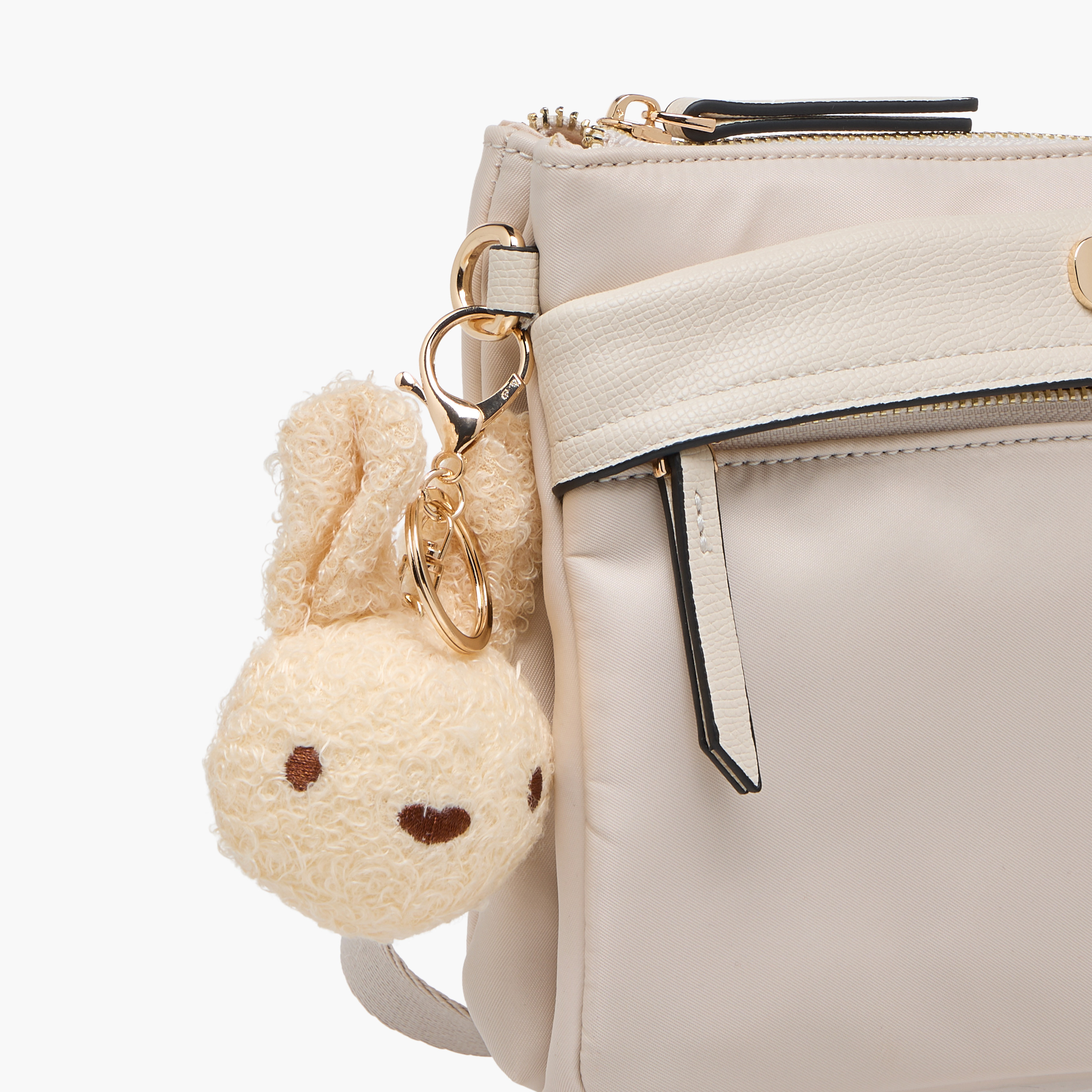 Missy Solid Crossbody Bag with Detachable Strap and Zip Closure-women-bagsandwallets-handbags-image-5
