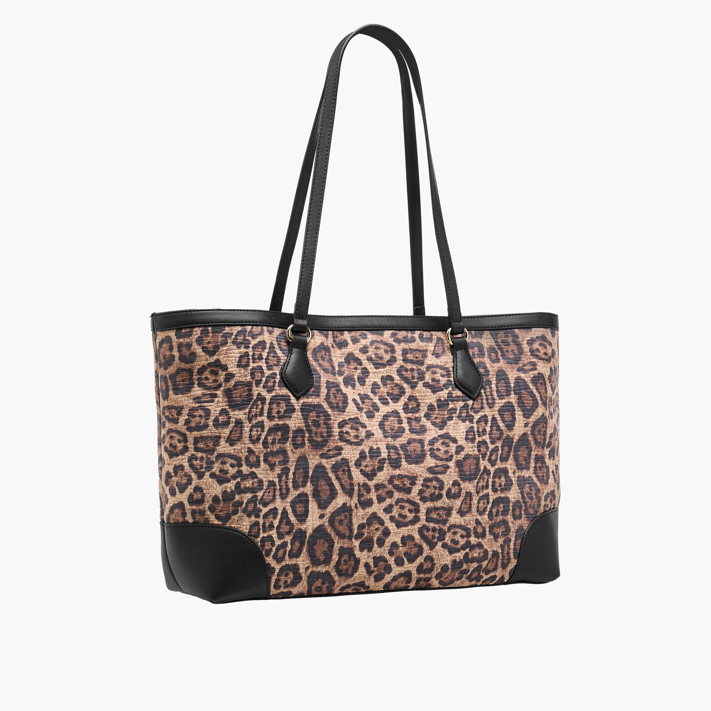 Missy Animal Print Tote Bag with Double Handle-women-bagsandwallets-handbags-image-4