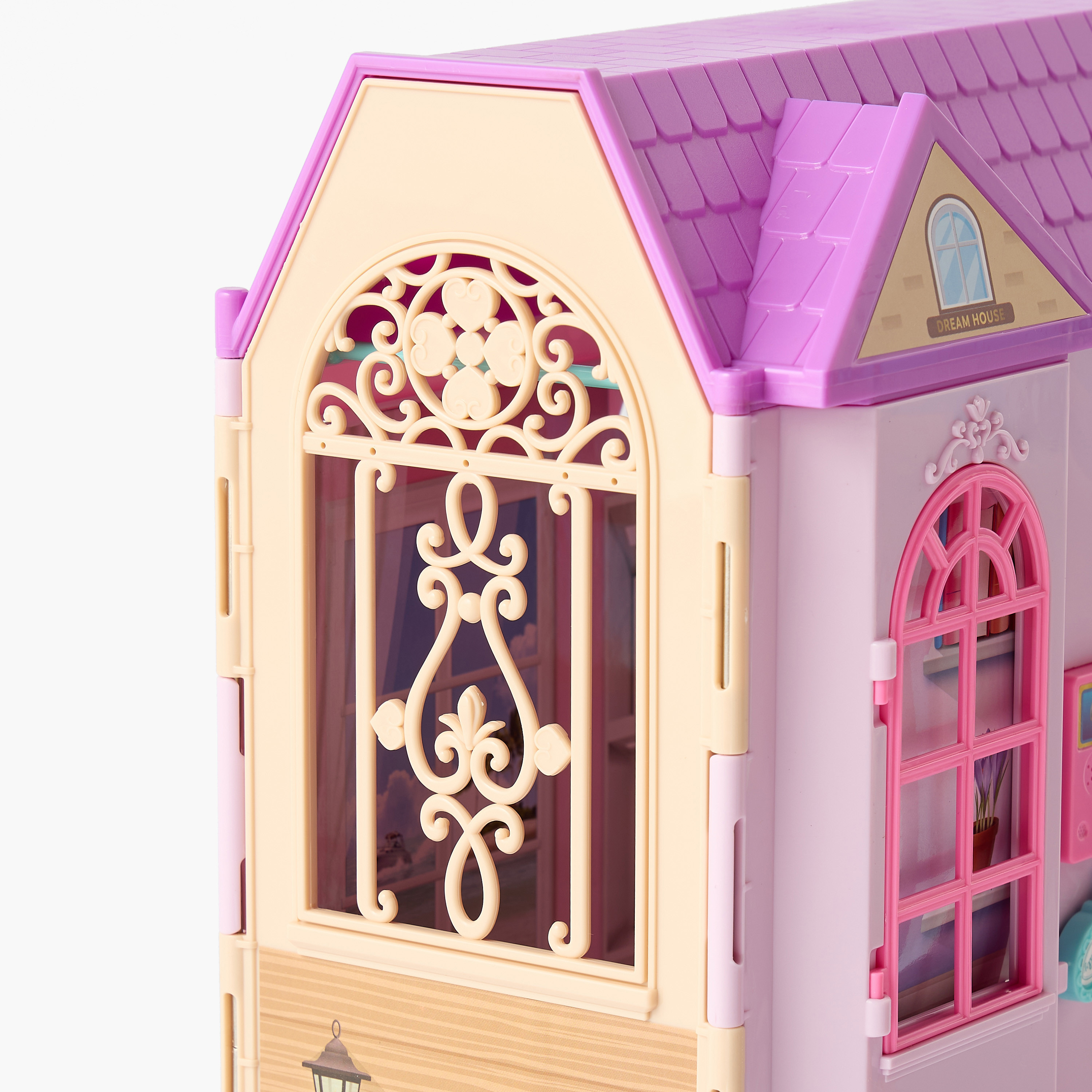 Juniors Foldable Doll House Playset-toys-dollsandplaysets-dollhouses-image-11