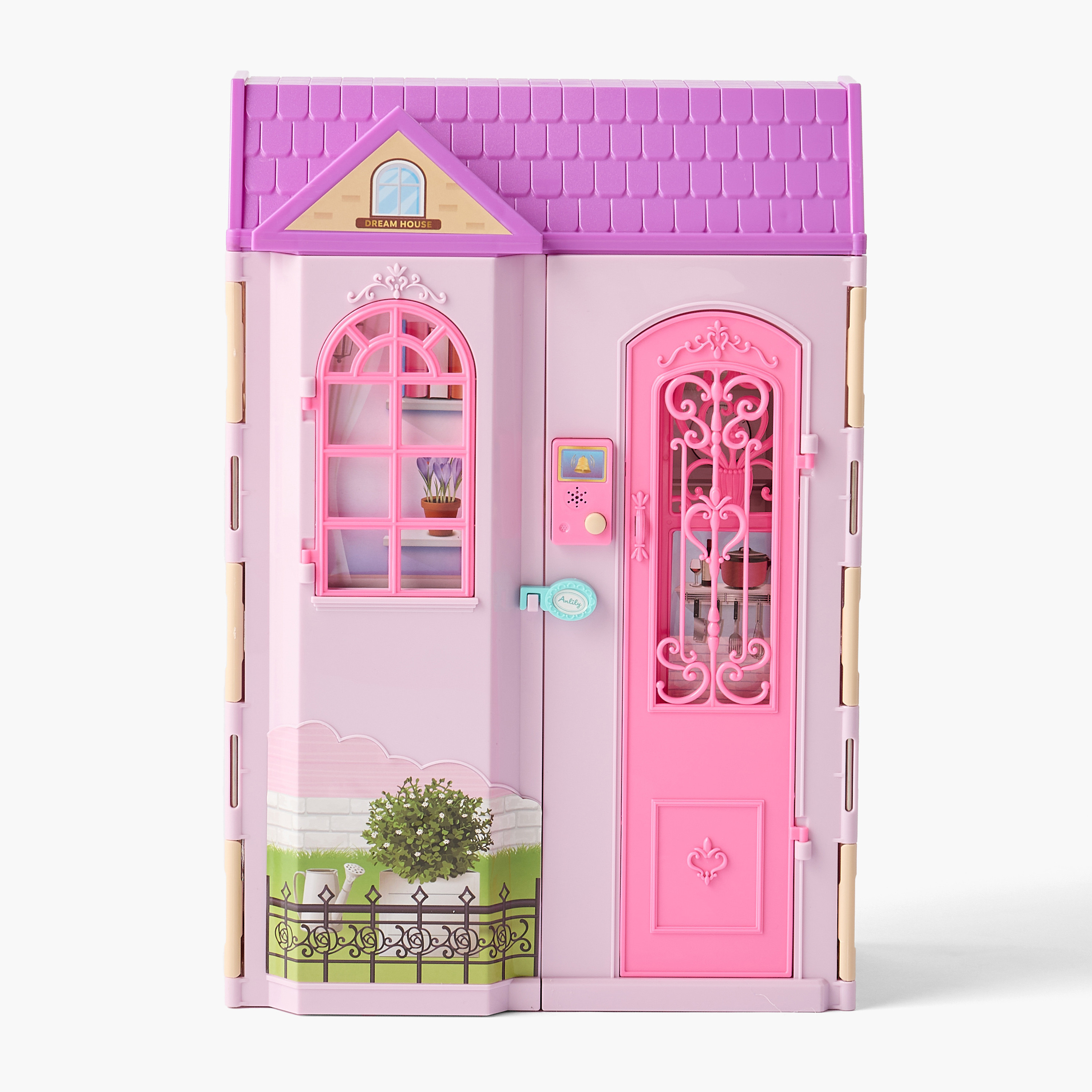Juniors Foldable Doll House Playset-toys-dollsandplaysets-dollhouses-image-3