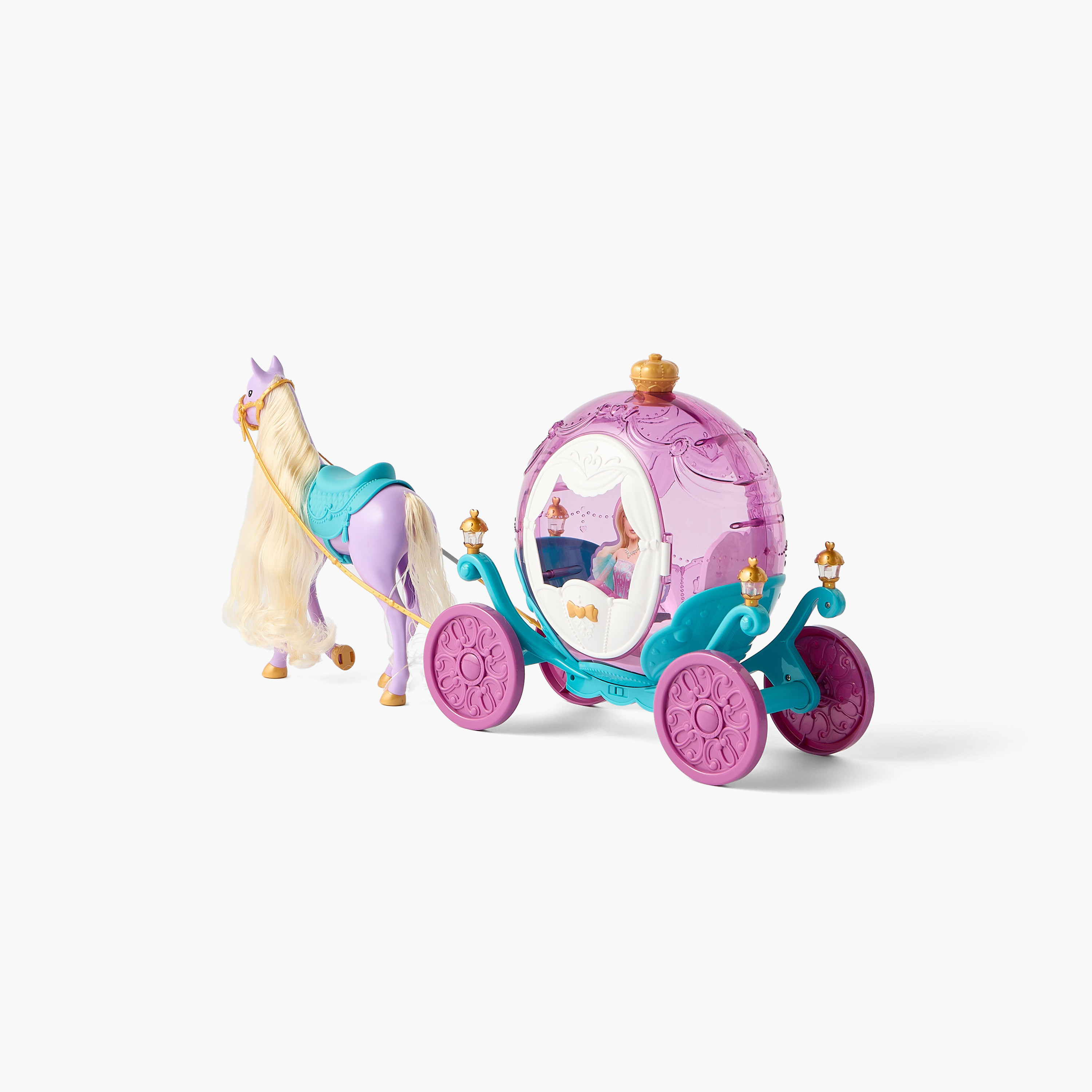 Juniors Princess Doll Electric Carriage Playset - 12 cm-toys-dollsandplaysets-dollplaysets-image-3