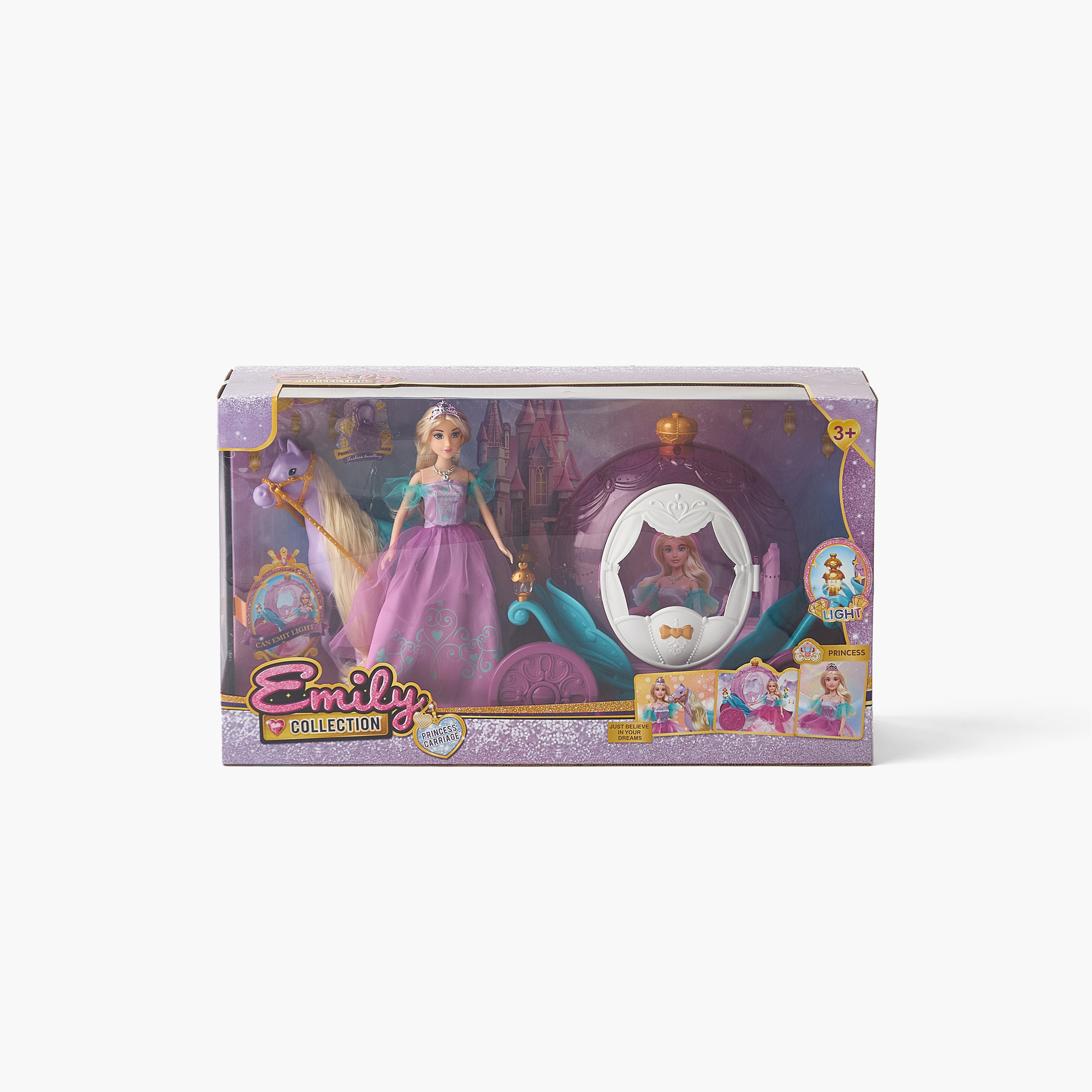 Juniors Princess Doll Electric Carriage Playset - 12 cm-toys-dollsandplaysets-dollplaysets-image-8