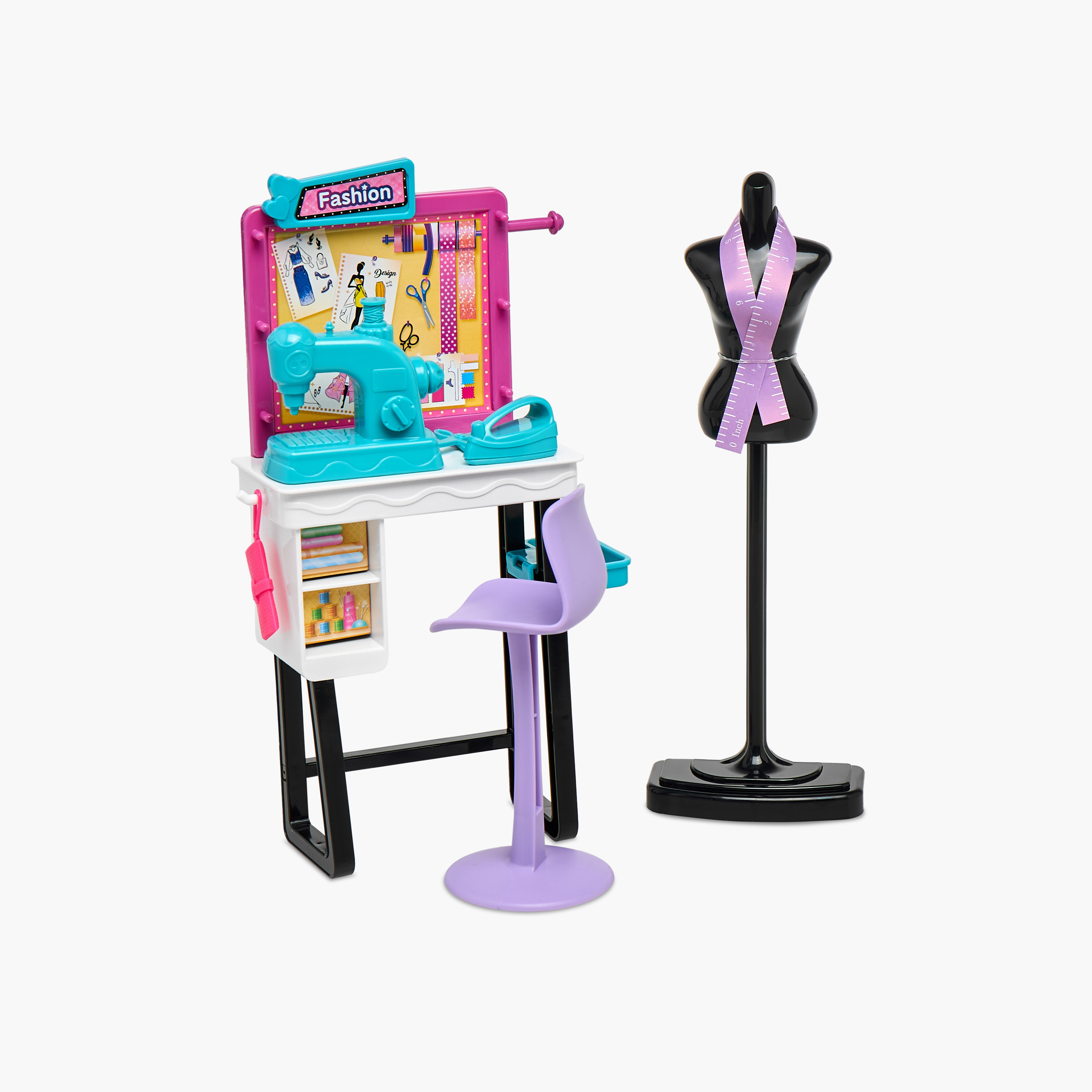مجموعة ألعاب دمية مصممة الأزياء إيميلي من جونيورز - 11.5 بوصة-toys-dollsandplaysets-dollplaysets-image-4
