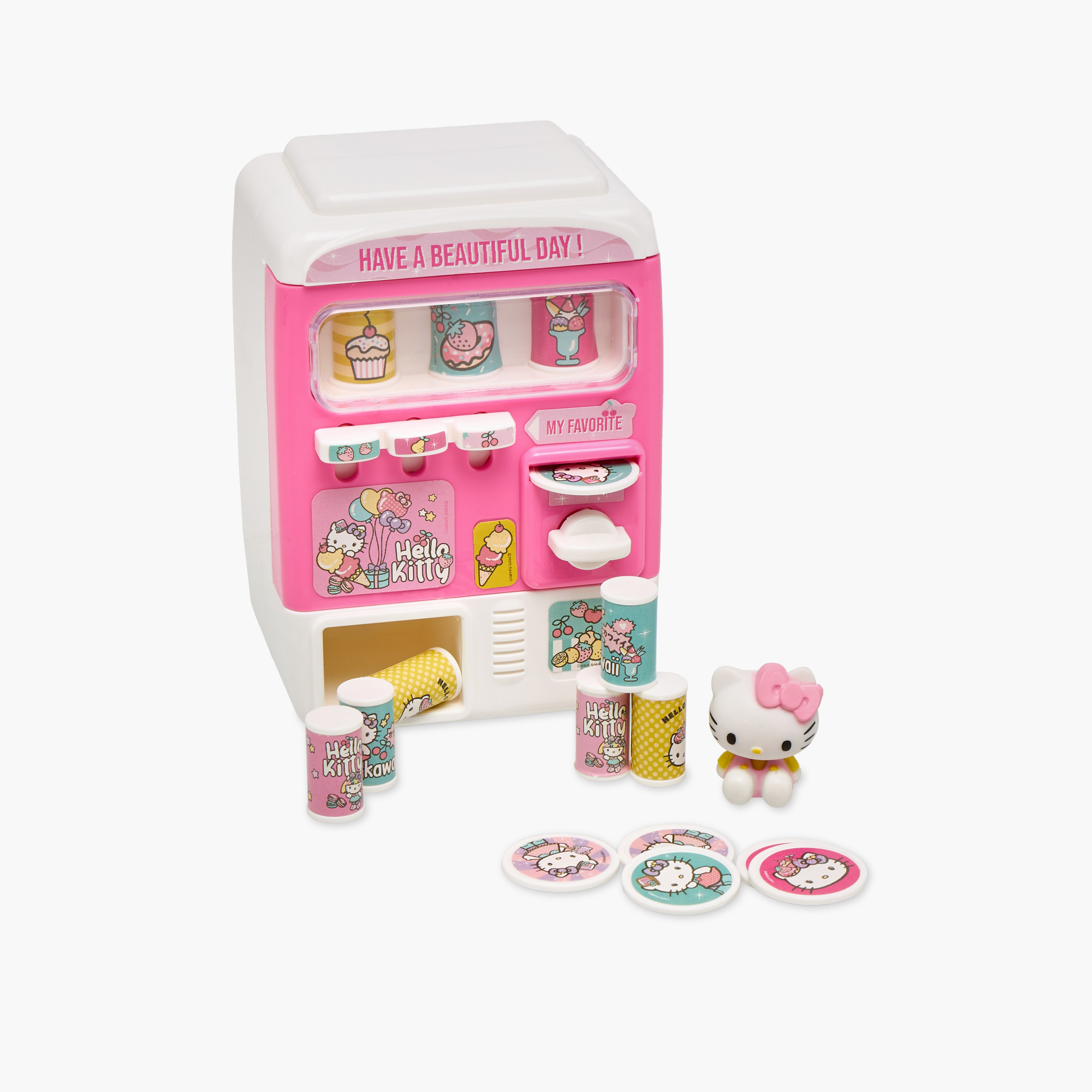 مجموعة لعب ماكينة بيع من هالو كيتي-toys-roleplay-playfoods-image-1