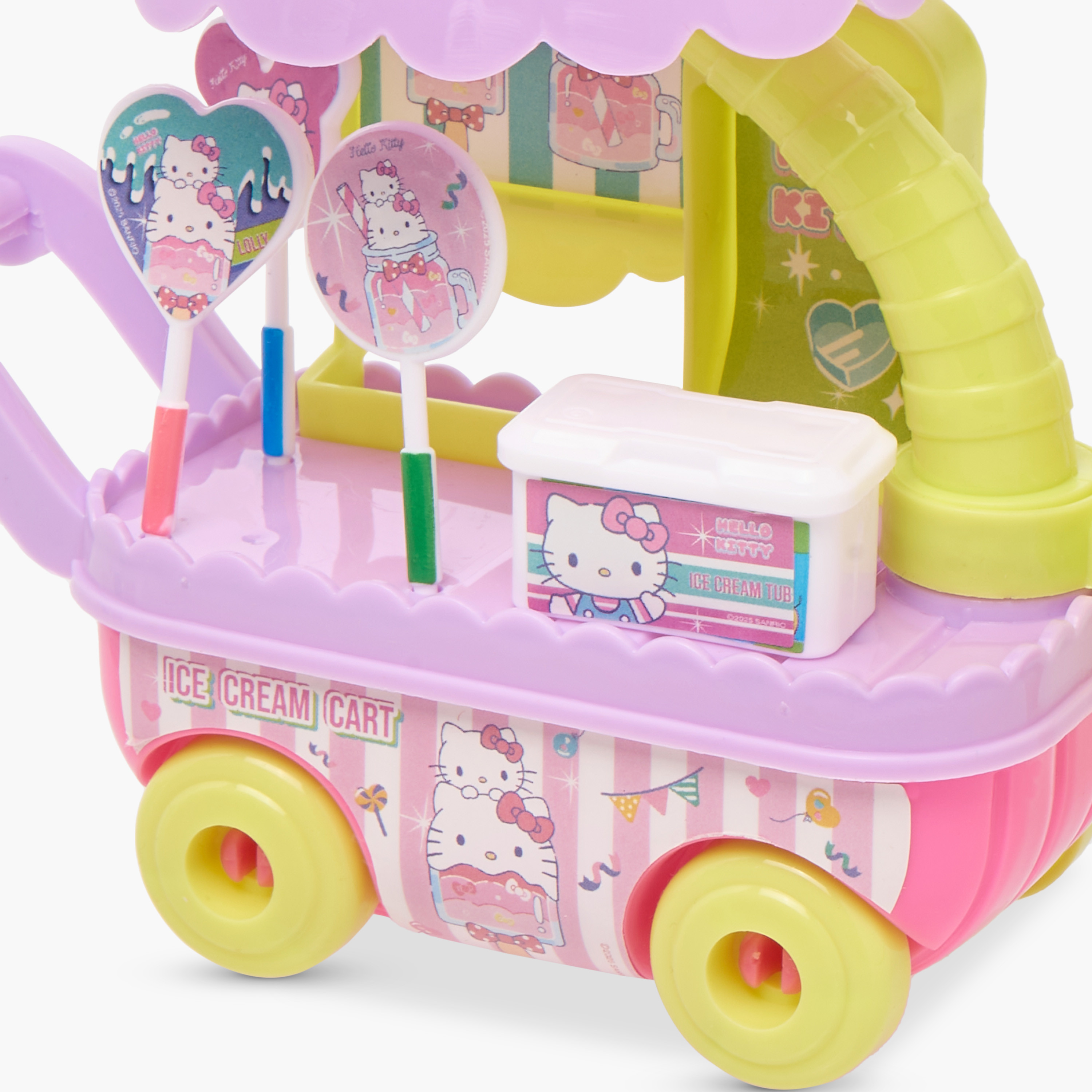 مجموعة ألعاب عربة الآيس كريم من هالو كيتي-toys-roleplay-playfoods-image-4