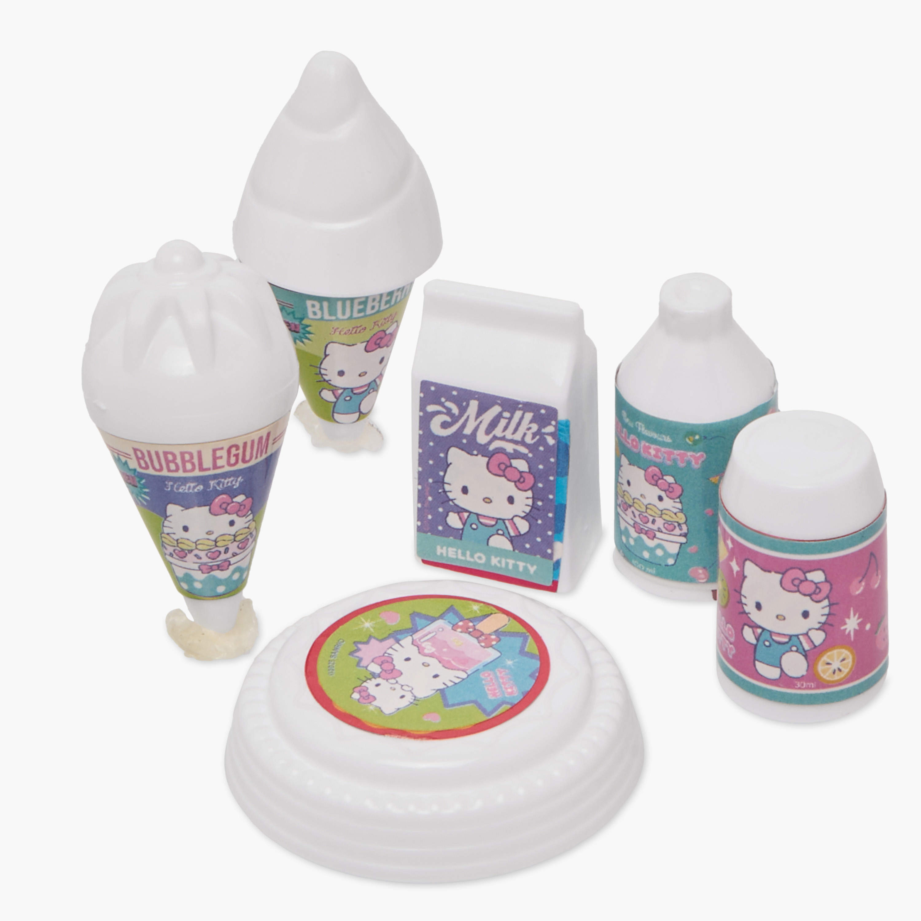مجموعة ألعاب عربة الآيس كريم من هالو كيتي-toys-roleplay-playfoods-image-5