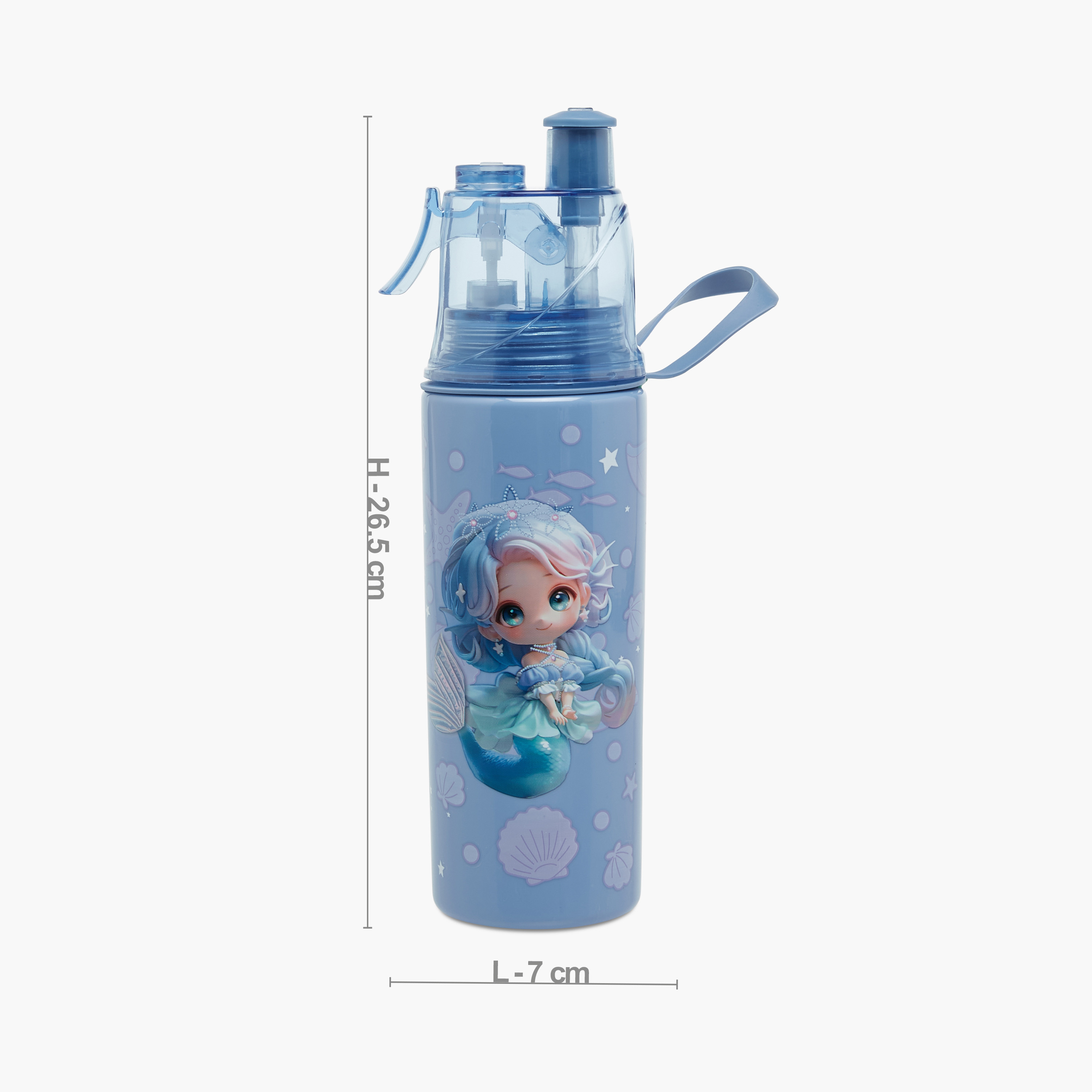 قارورة مياه بطبعات حورية البحر من جونيورز - 500 مل-school-waterbottles-image-2