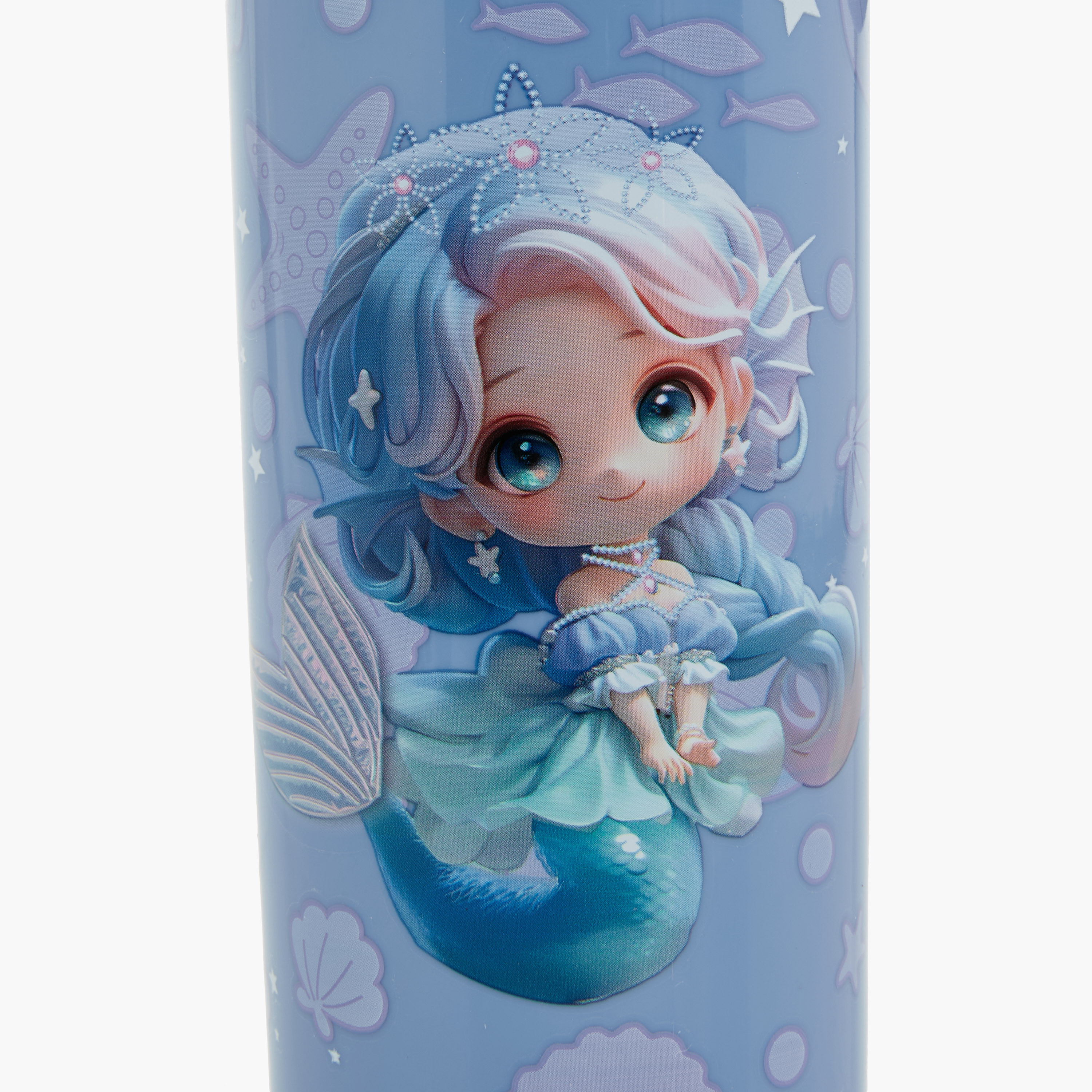 Juniors Mermaid Print Water Bottle - 500 ml-school-waterbottles-image-7