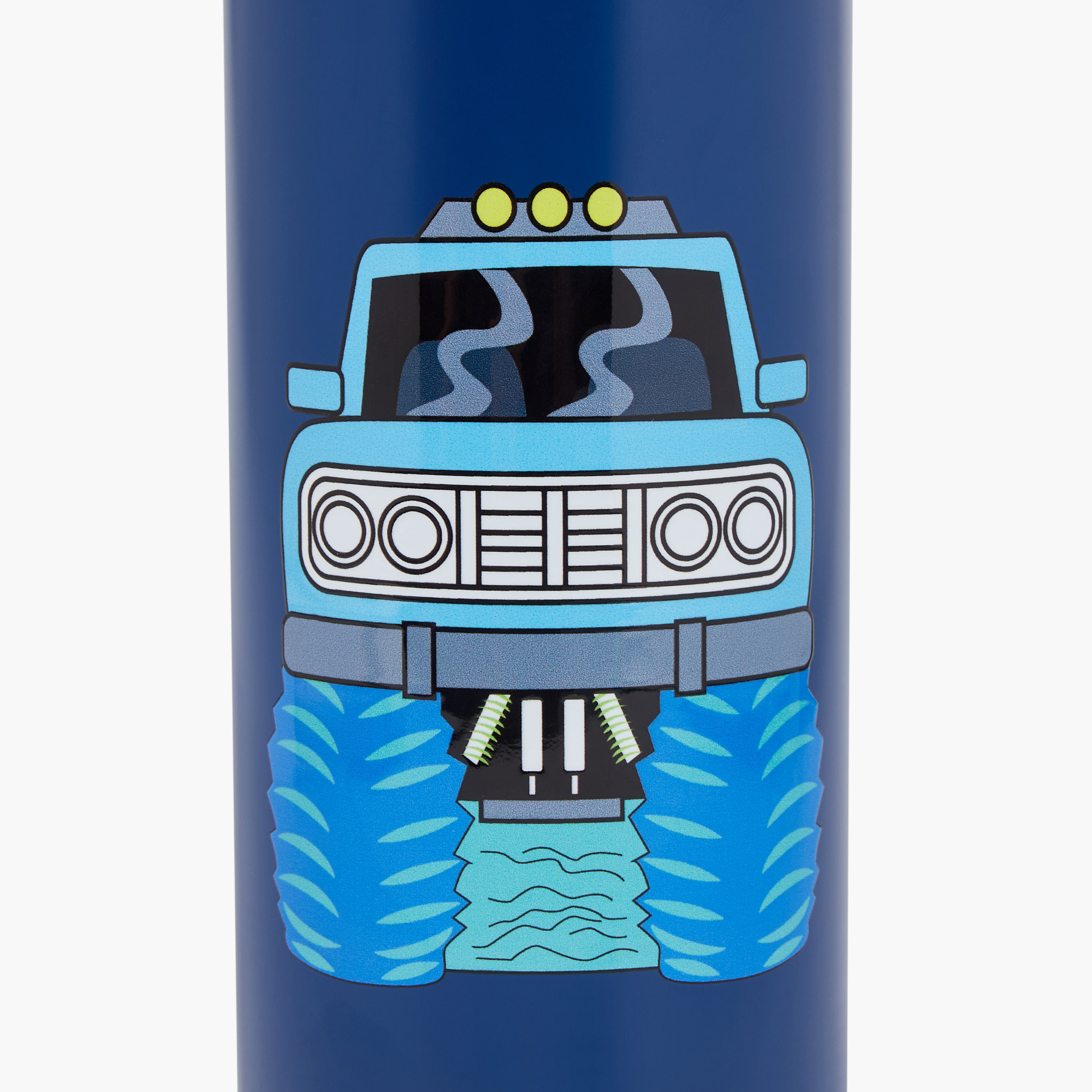 Juniors Vehicles Stainless Steel Water Bottle with Water Mist Trigger – 500 ml-school-waterbottles-image-6