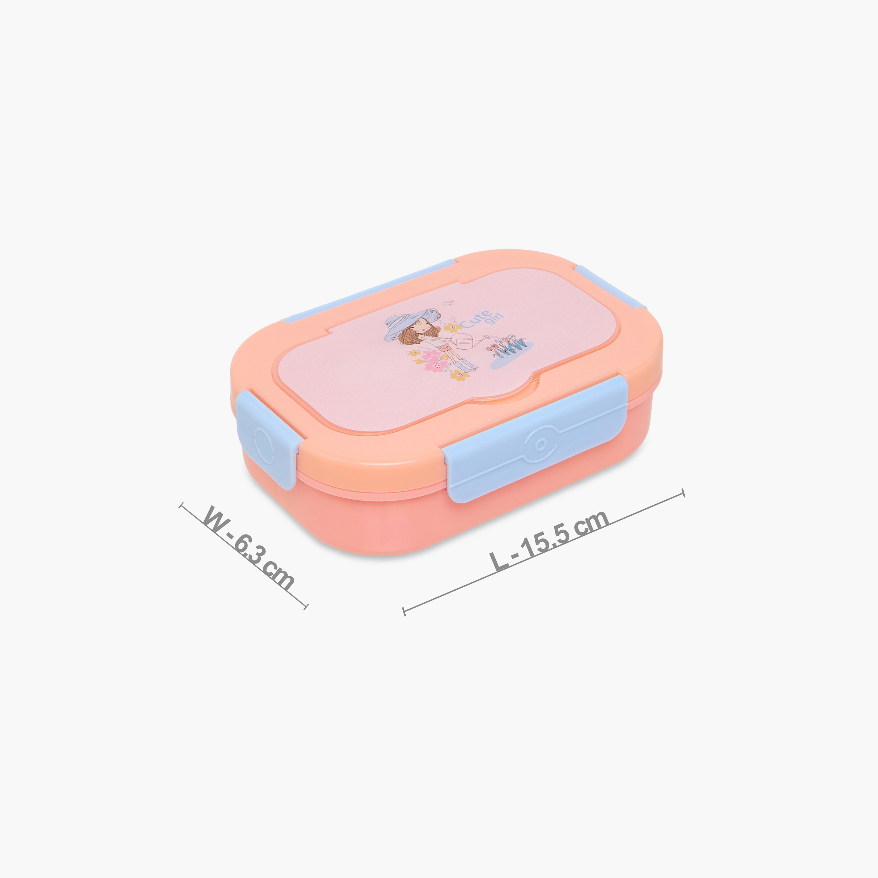 Juniors Printed Lunch Box with Clip Lock Closure-school-lunchessentials-lunchboxes-image-2