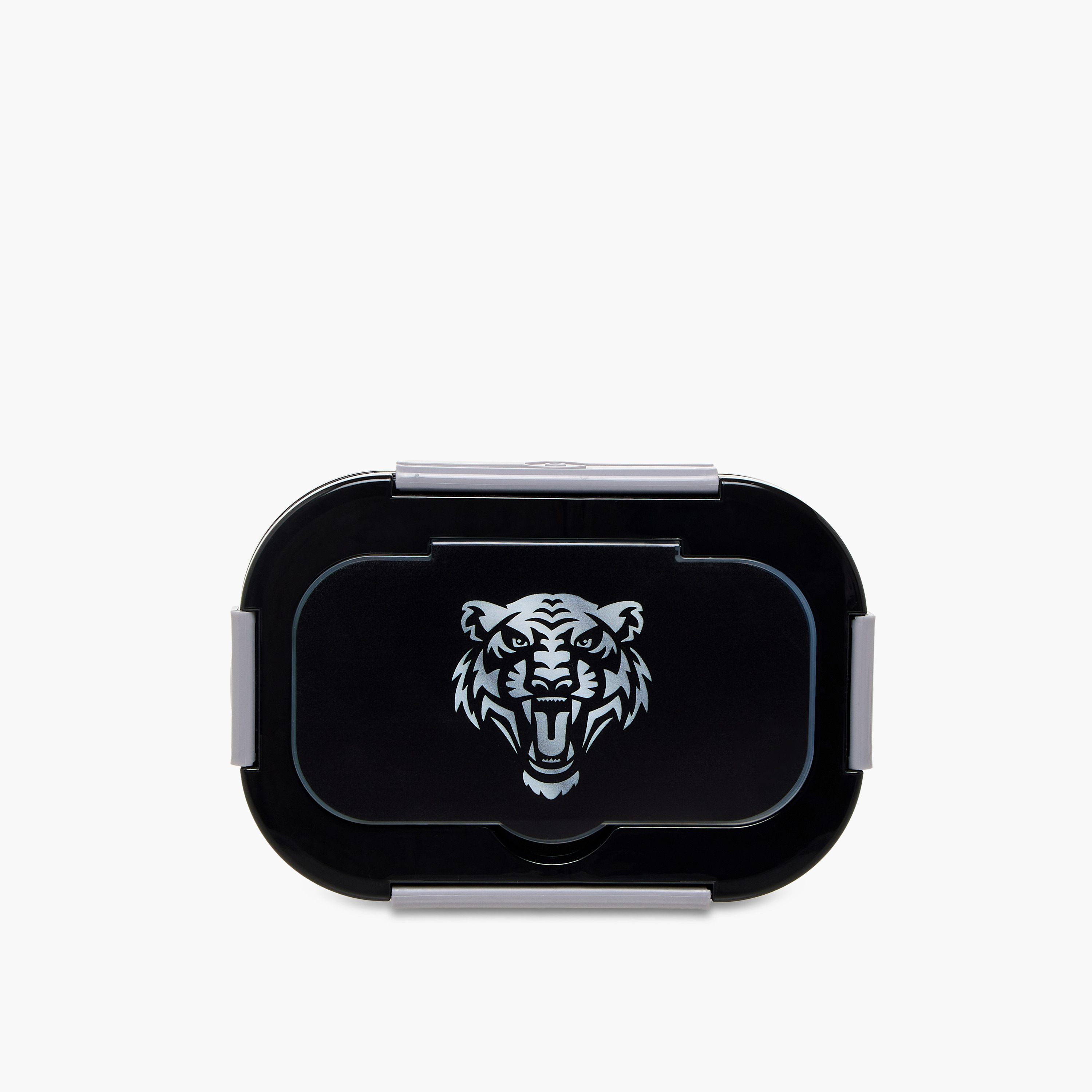 Juniors Tiger Print Lunch Box with Clip Lock Closure-school-lunchessentials-lunchboxes-image-3