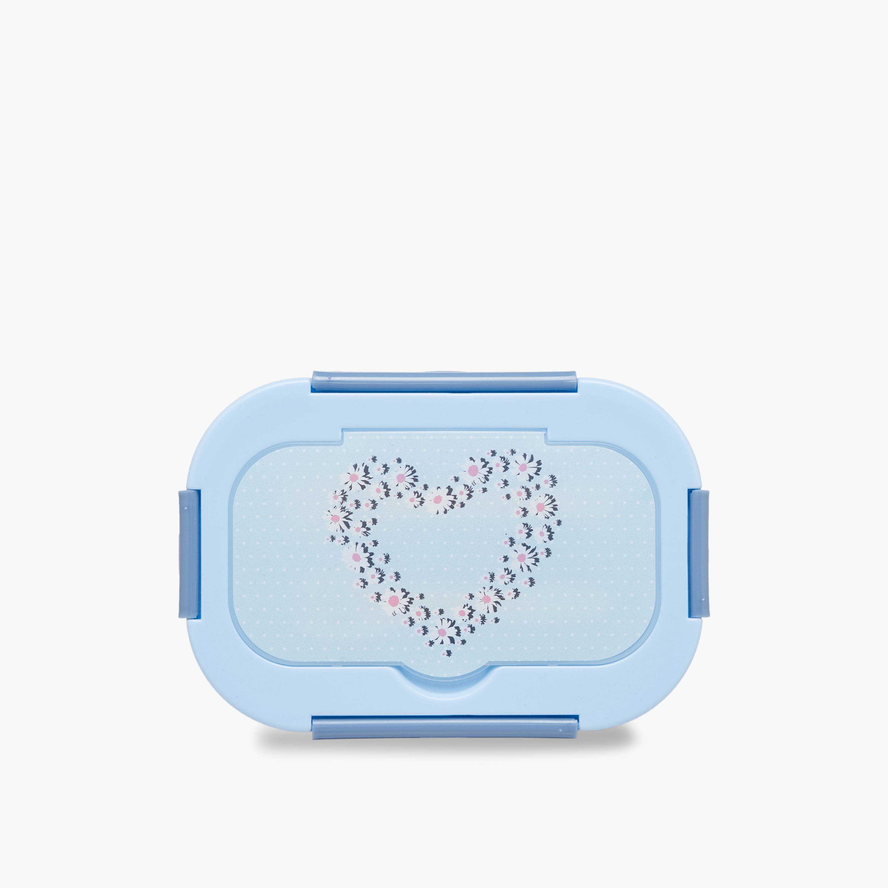 Juniors Heart Print Lunch Box with Cutlery - 630 ml-school-lunchessentials-lunchboxes-image-3