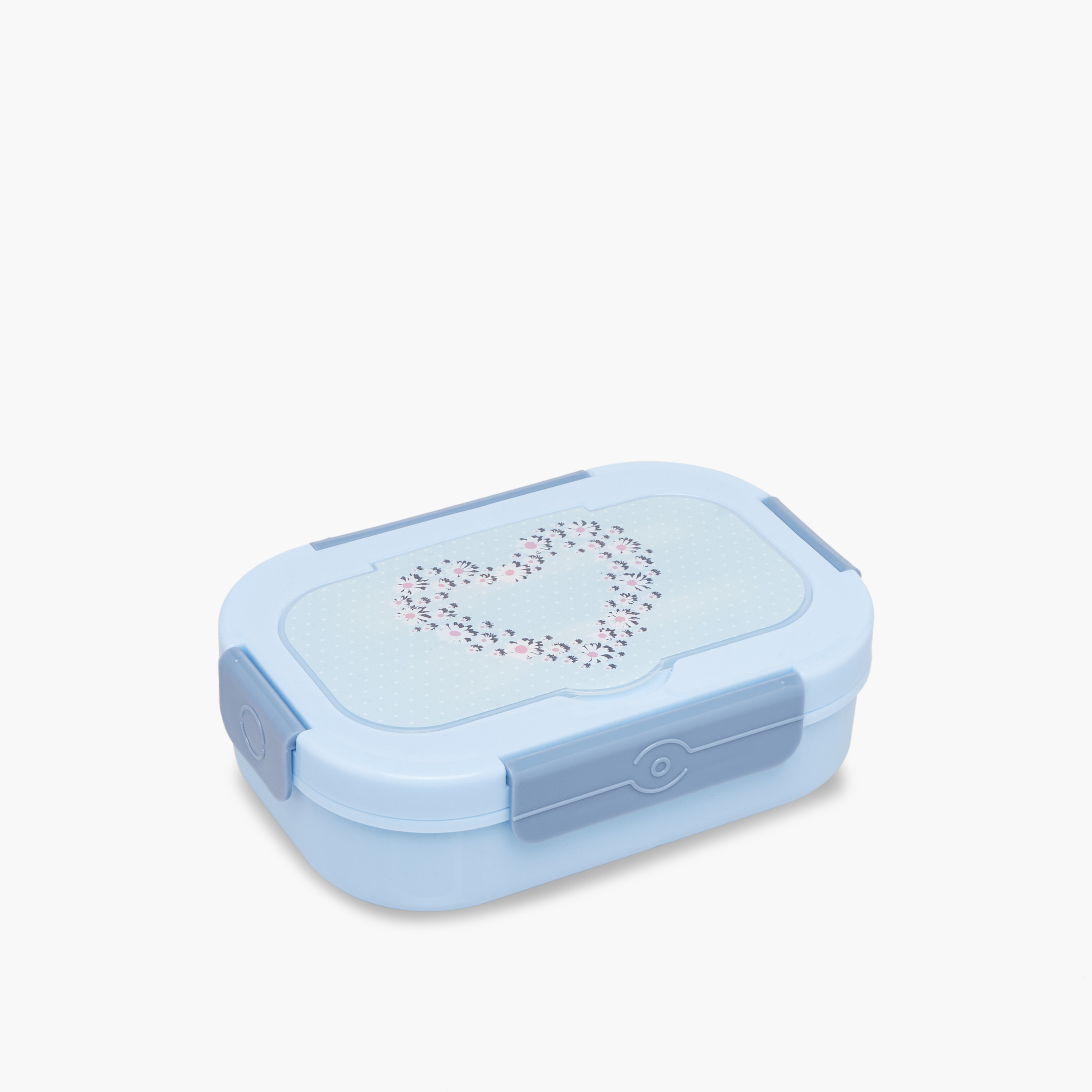 Juniors Heart Print Lunch Box with Cutlery - 630 ml-school-lunchessentials-lunchboxes-image-7