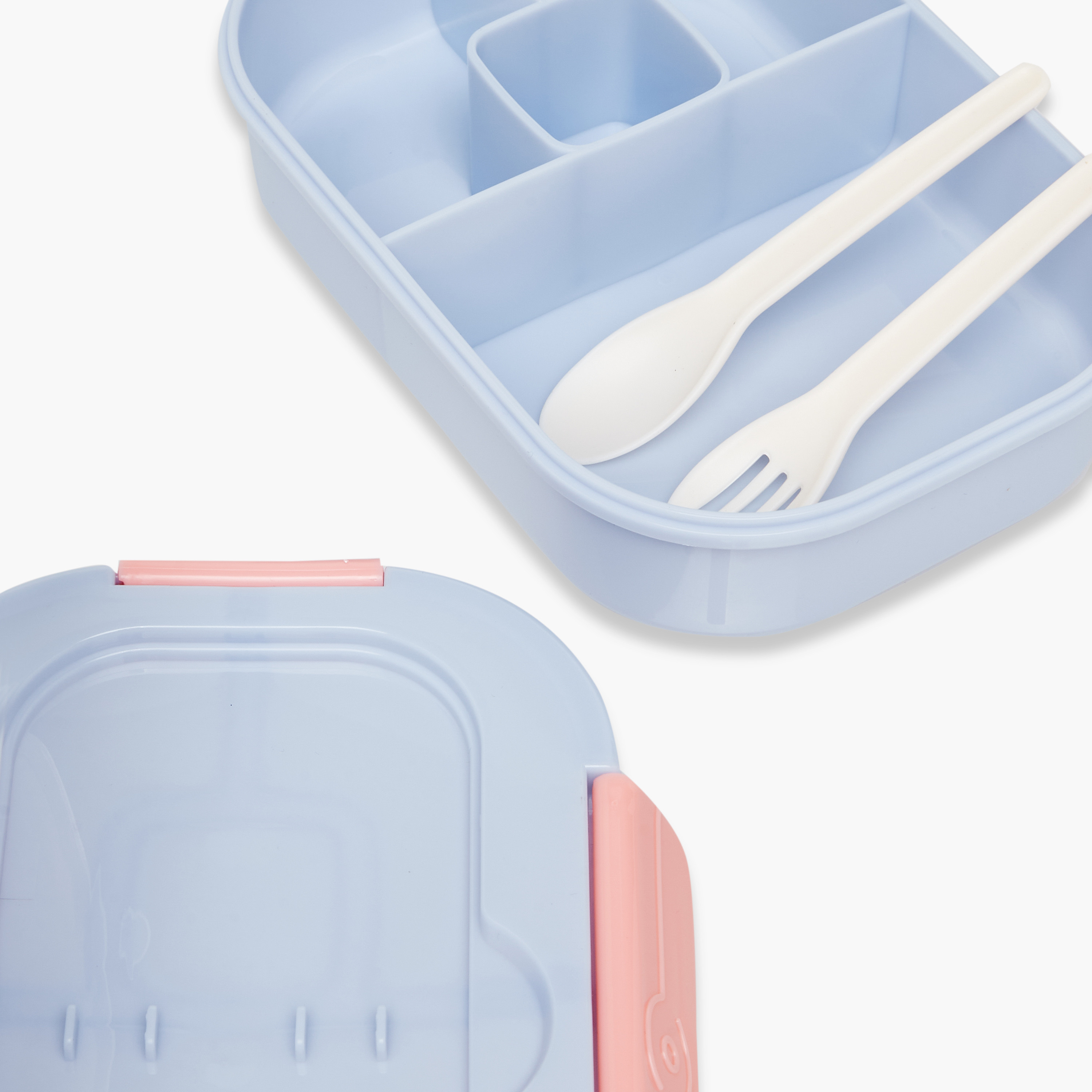 Juniors Cat Print Lunch Box with Clip Lock Closure-school-lunchessentials-lunchboxes-image-7