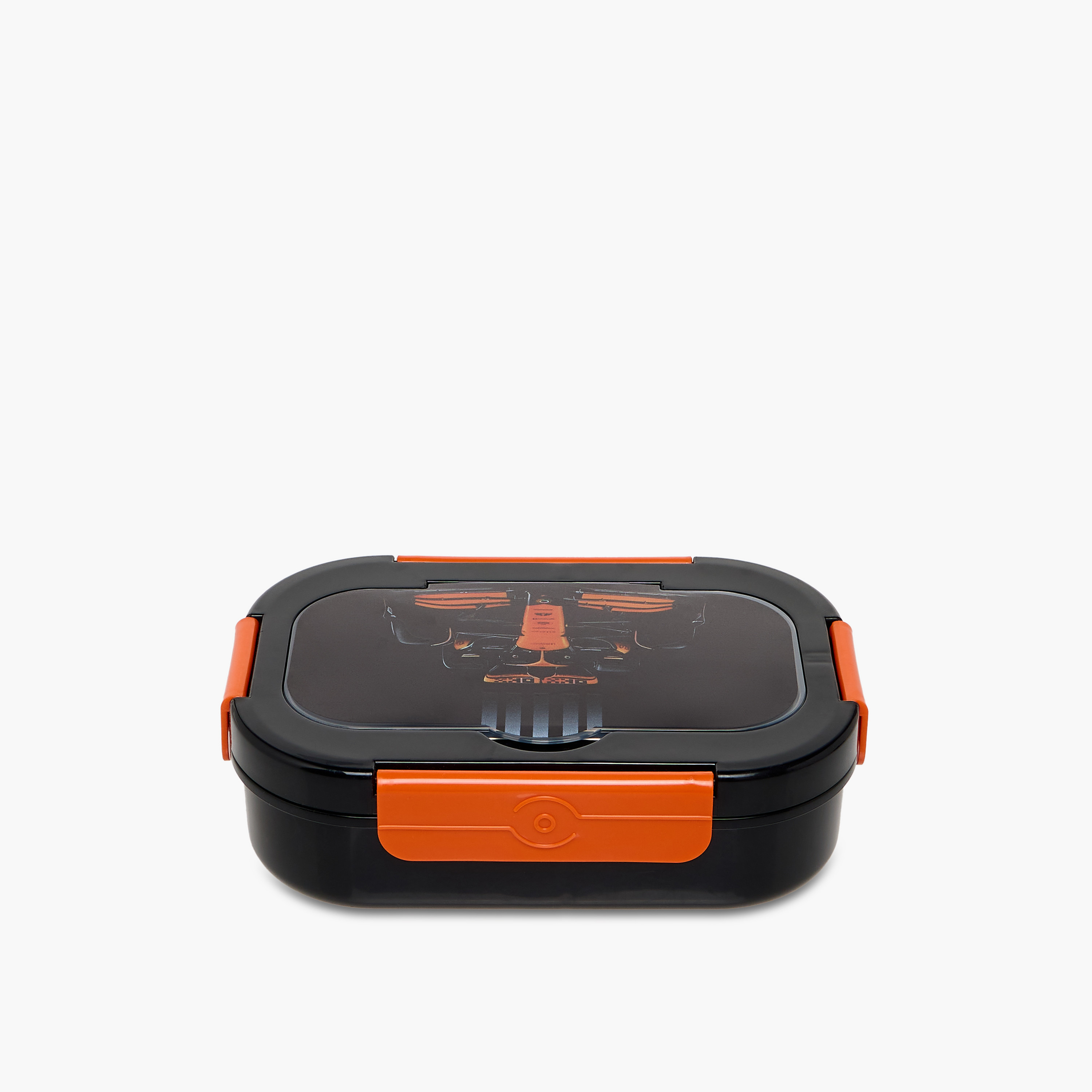 Juniors McLaren Formula 1 Print Lunch Box with Clip Lock Closure-school-lunchessentials-lunchboxes-image-1