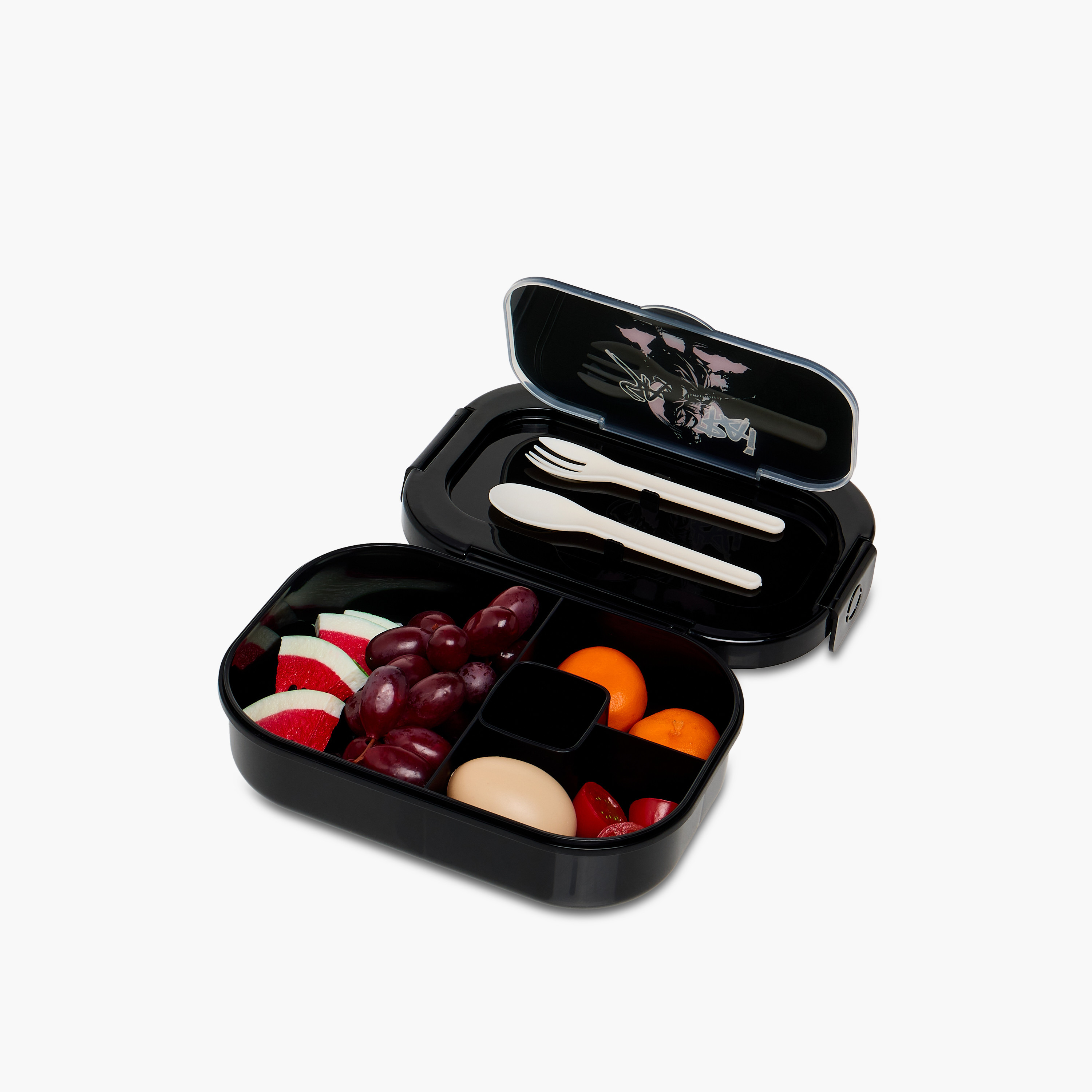 Juniors Samurai Print Lunch Box with Clip Lock Closure-school-lunchessentials-lunchboxes-image-9