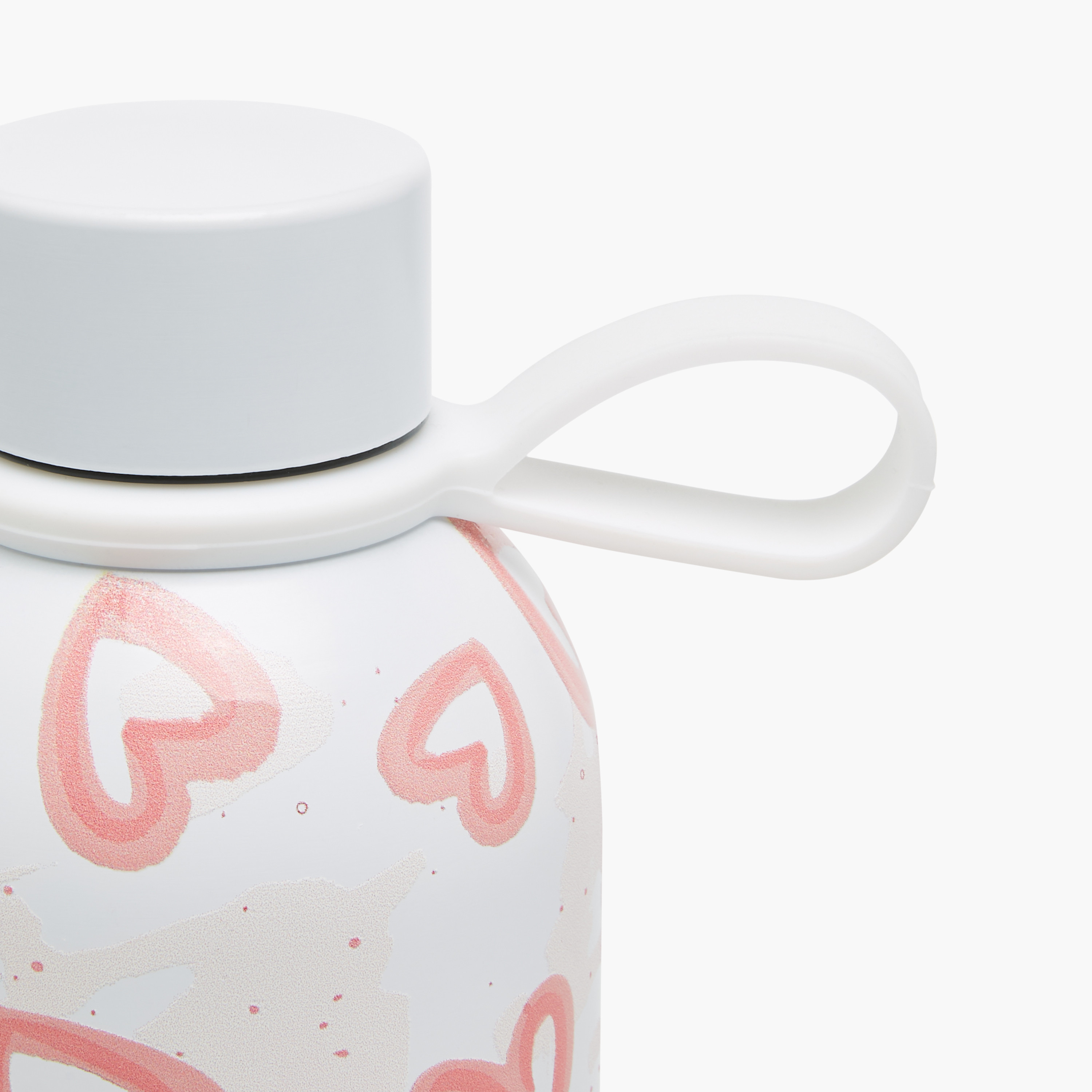 Juniors Heart Print Water Bottle - 500 ml-school-waterbottles-image-5