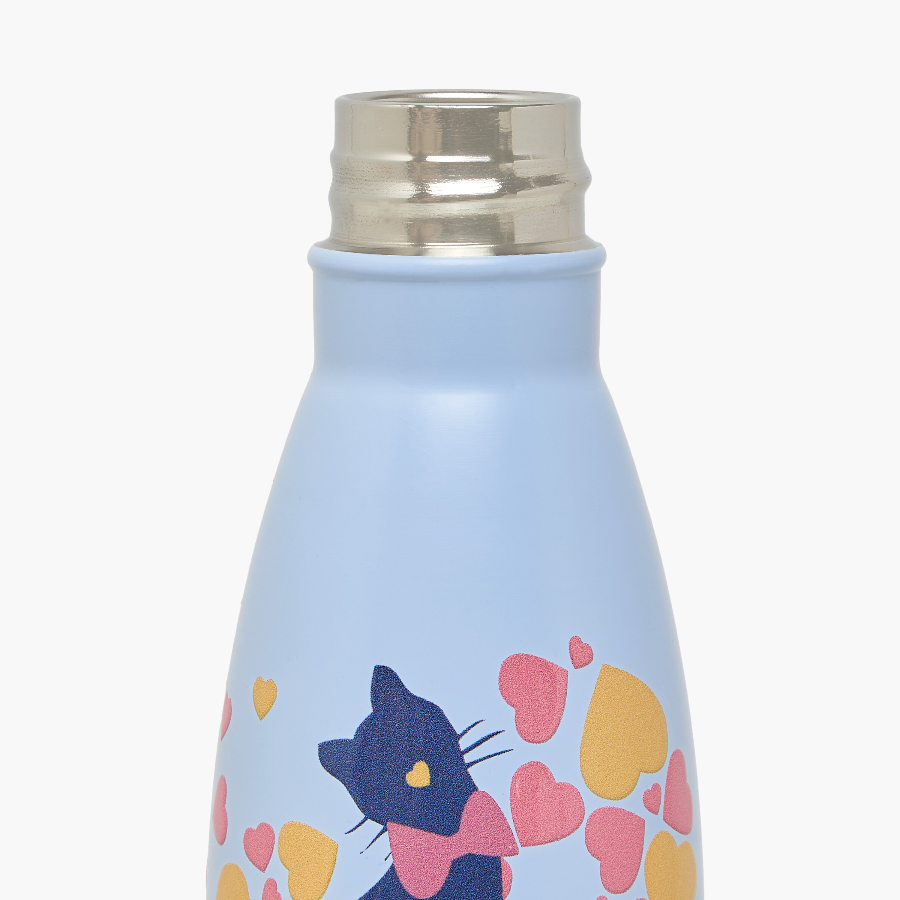 قارورة ماء ستانلس ستيل خالية من مادة البيسفينول أ بطبعات حيوانات من جونيورز - 500 مل-school-waterbottles-image-5