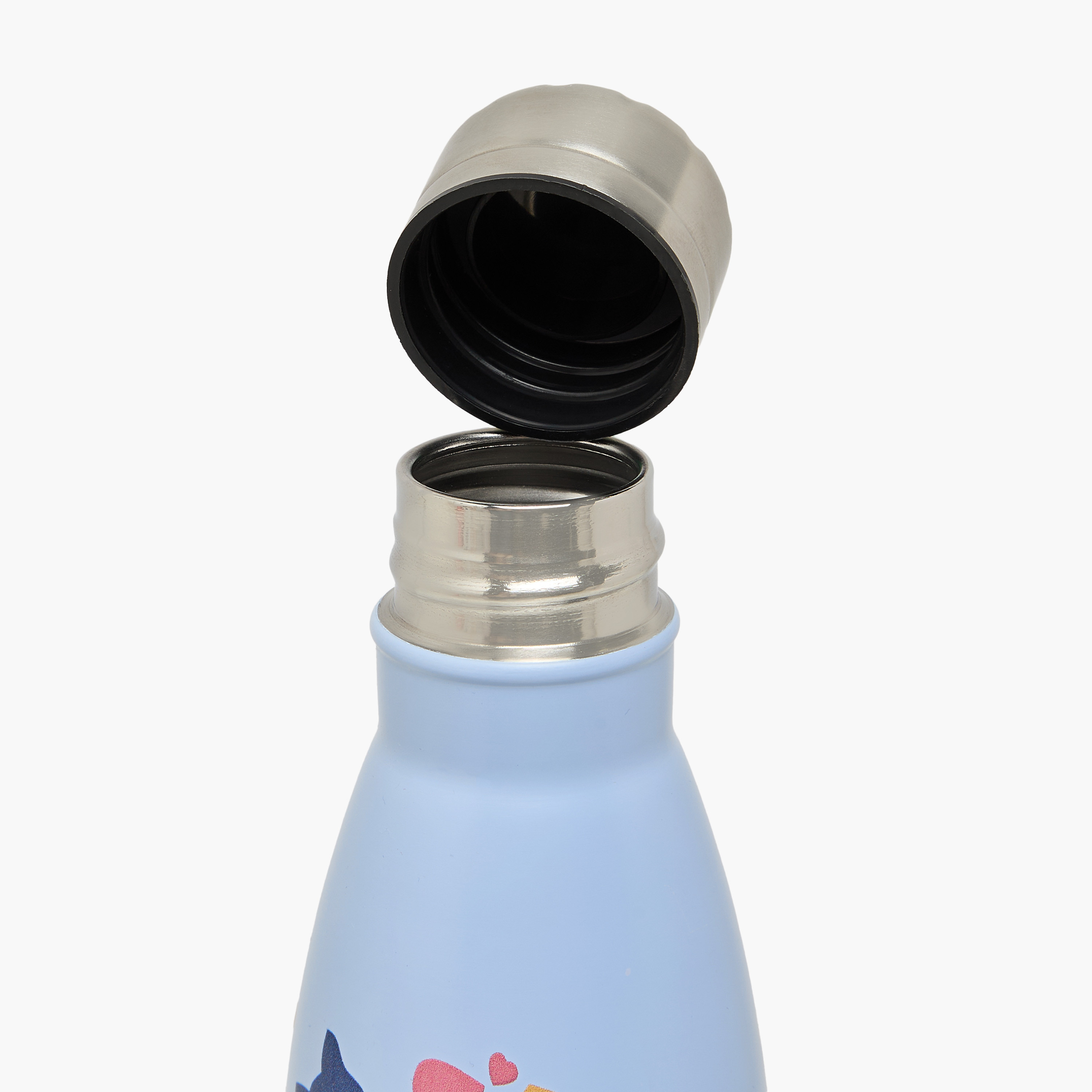 قارورة ماء ستانلس ستيل خالية من مادة البيسفينول أ بطبعات حيوانات من جونيورز - 500 مل-school-waterbottles-image-6