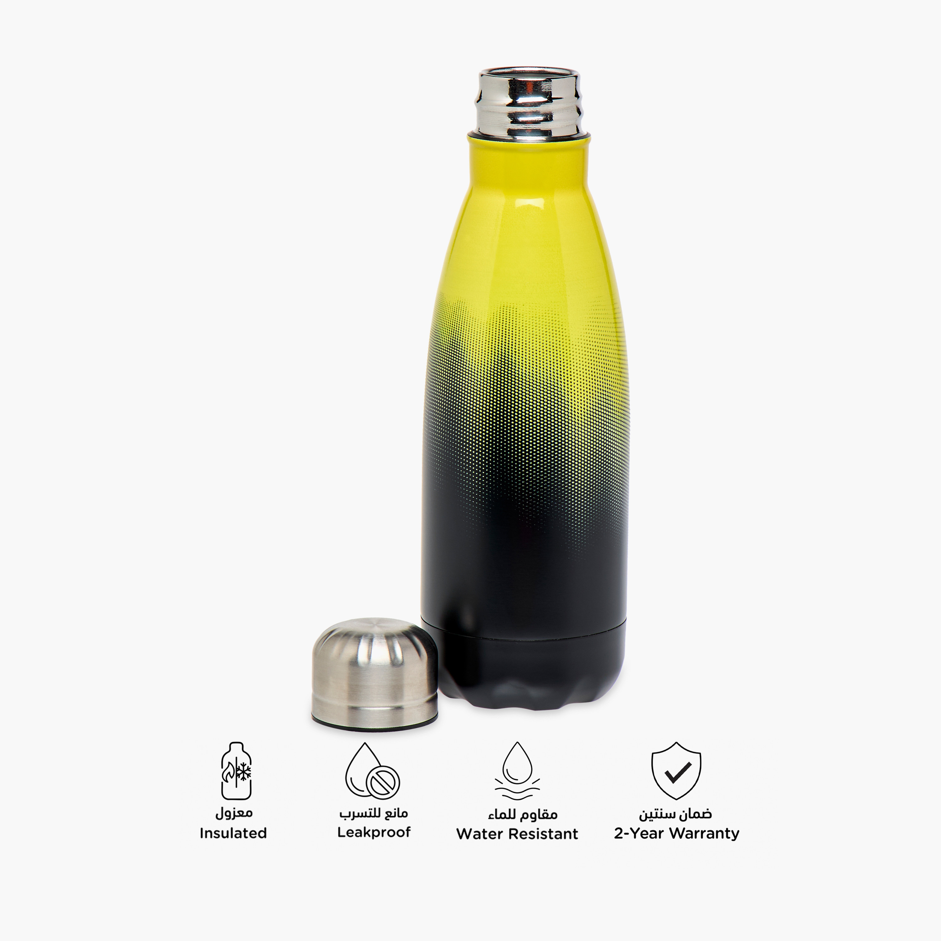 Juniors Gradient Stainless Steel Water Bottle with BPA-Free – 500 ml-school-waterbottles-image-4
