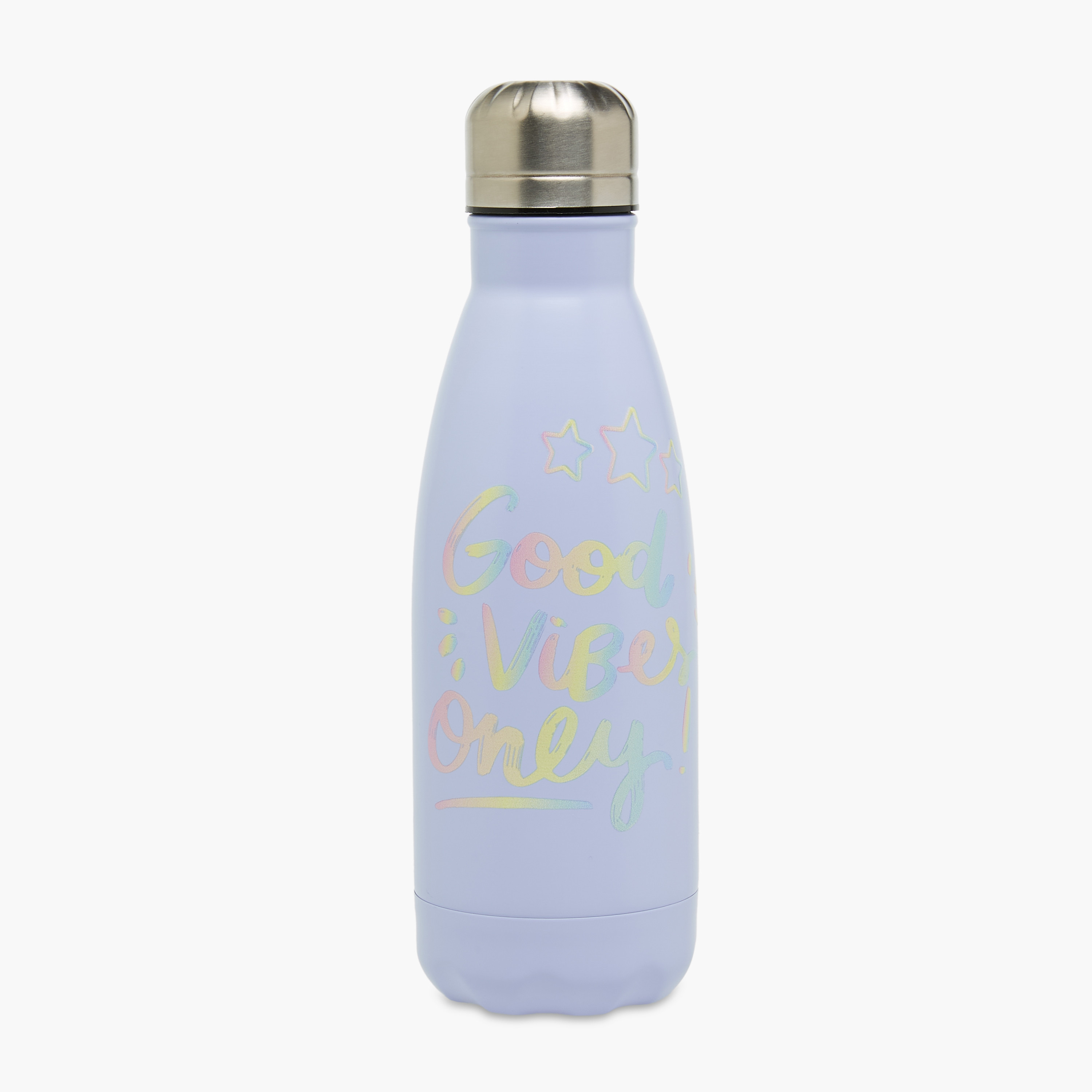 Juniors Slogan Print Insulated Water Bottle - 500 ml-school-waterbottles-image-1