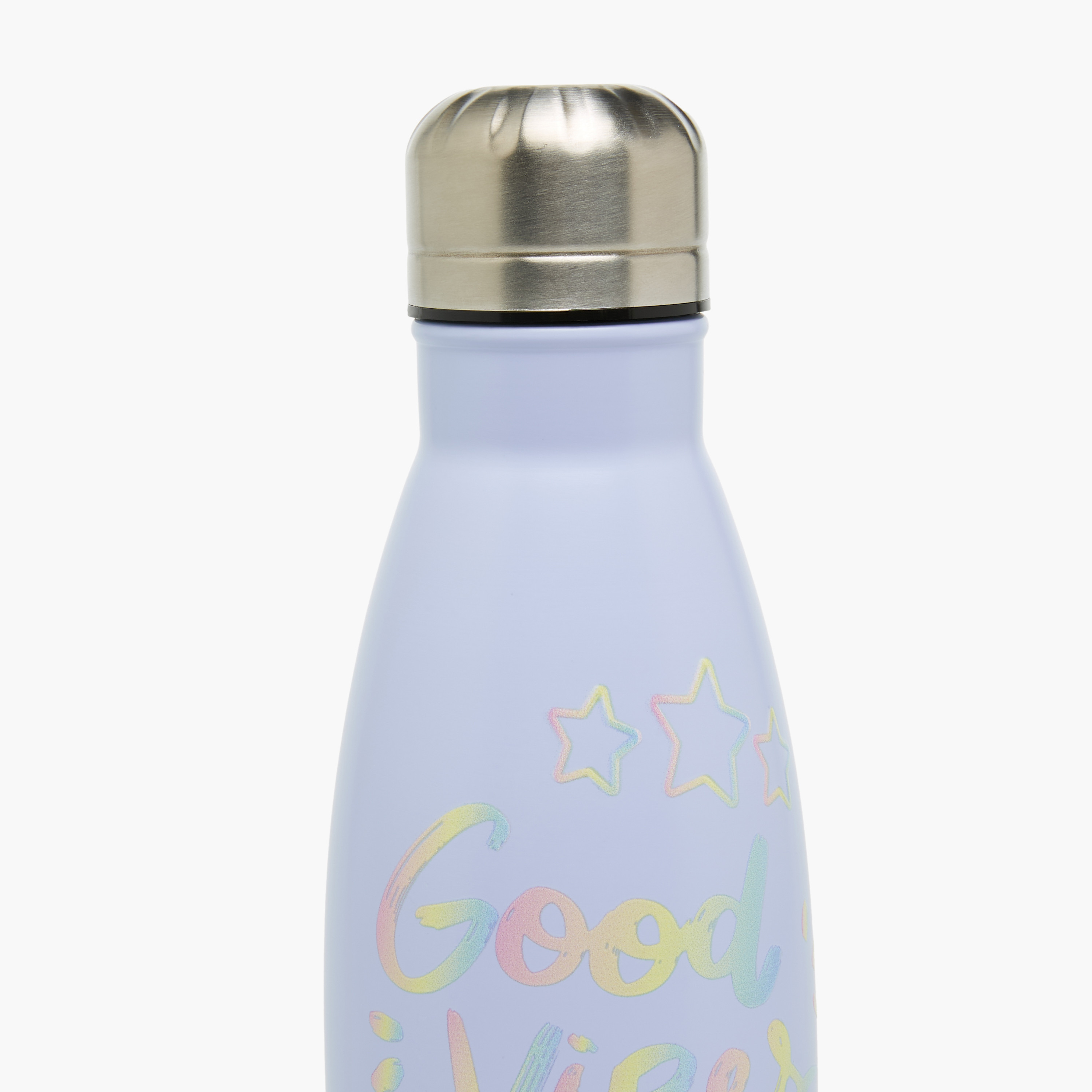 Juniors Slogan Print Insulated Water Bottle - 500 ml-school-waterbottles-image-3
