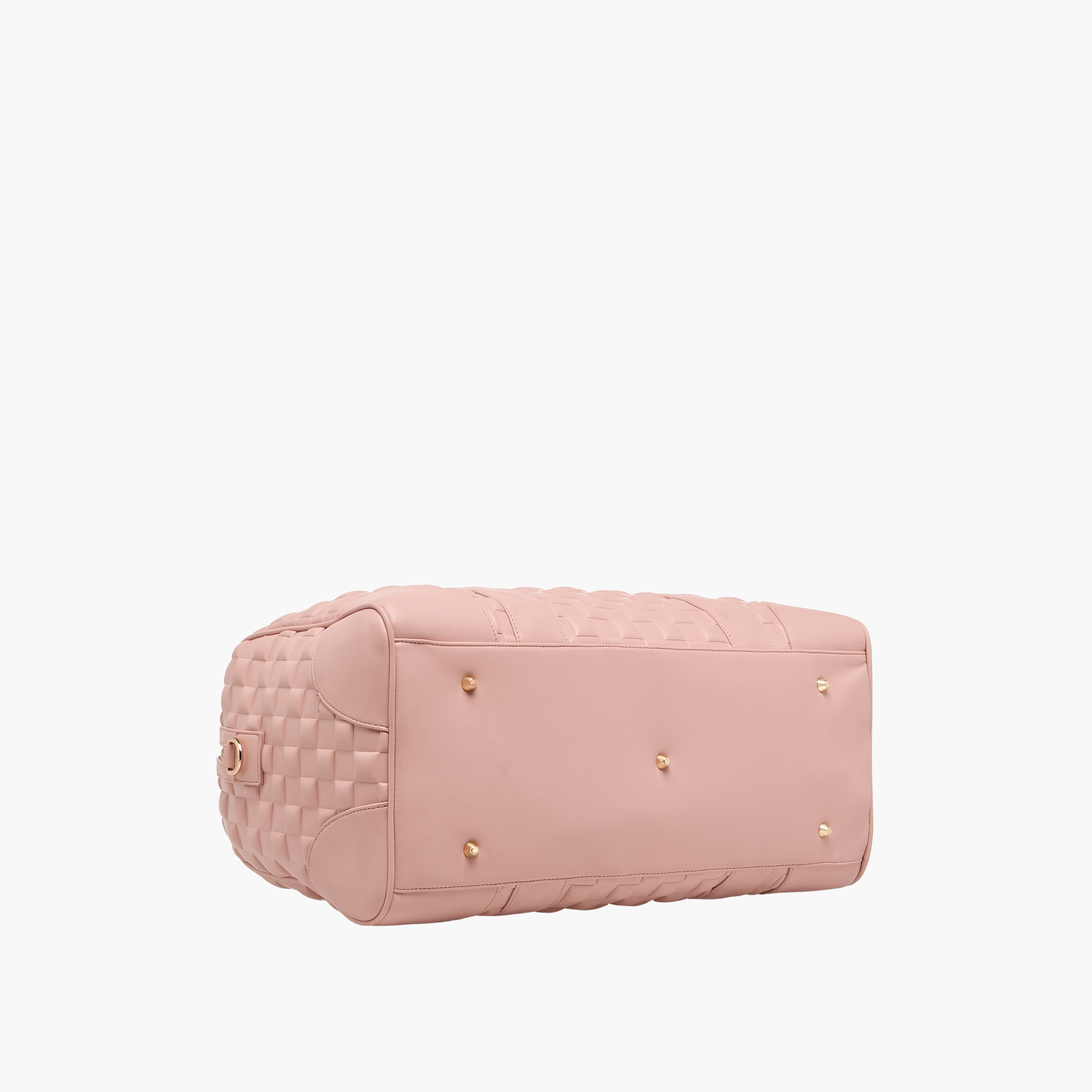 Celeste Textured Duffel Bag with Detachable Strap-travel-luggagesandbags-dufflebags-image-7