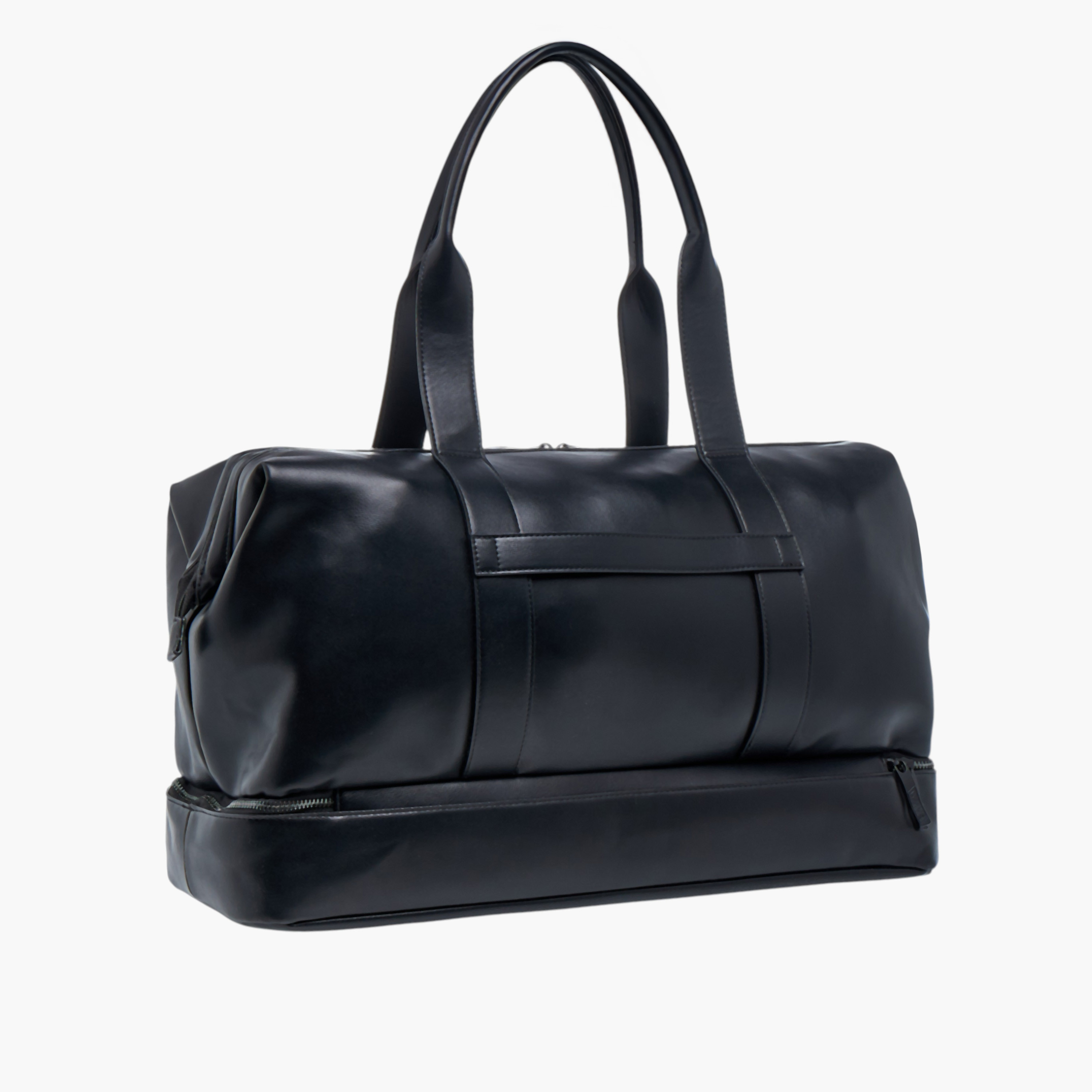 WAVE Solid Duffle Bag with Zip Closure-travel-luggagesandbags-dufflebags-image-4