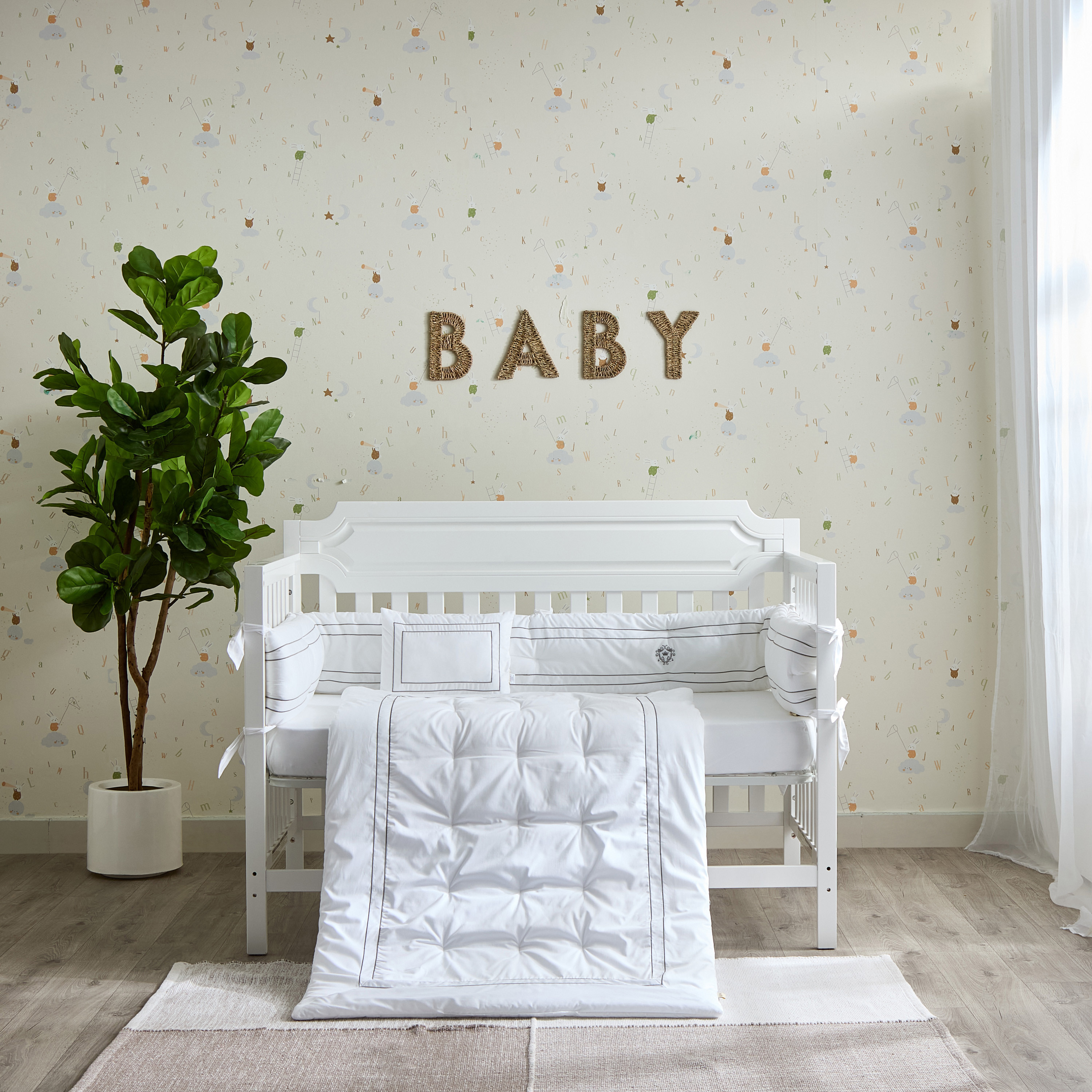 طقم مفروشات 5 قطع من جيجلز-baby-nursery-babybedding-image-5