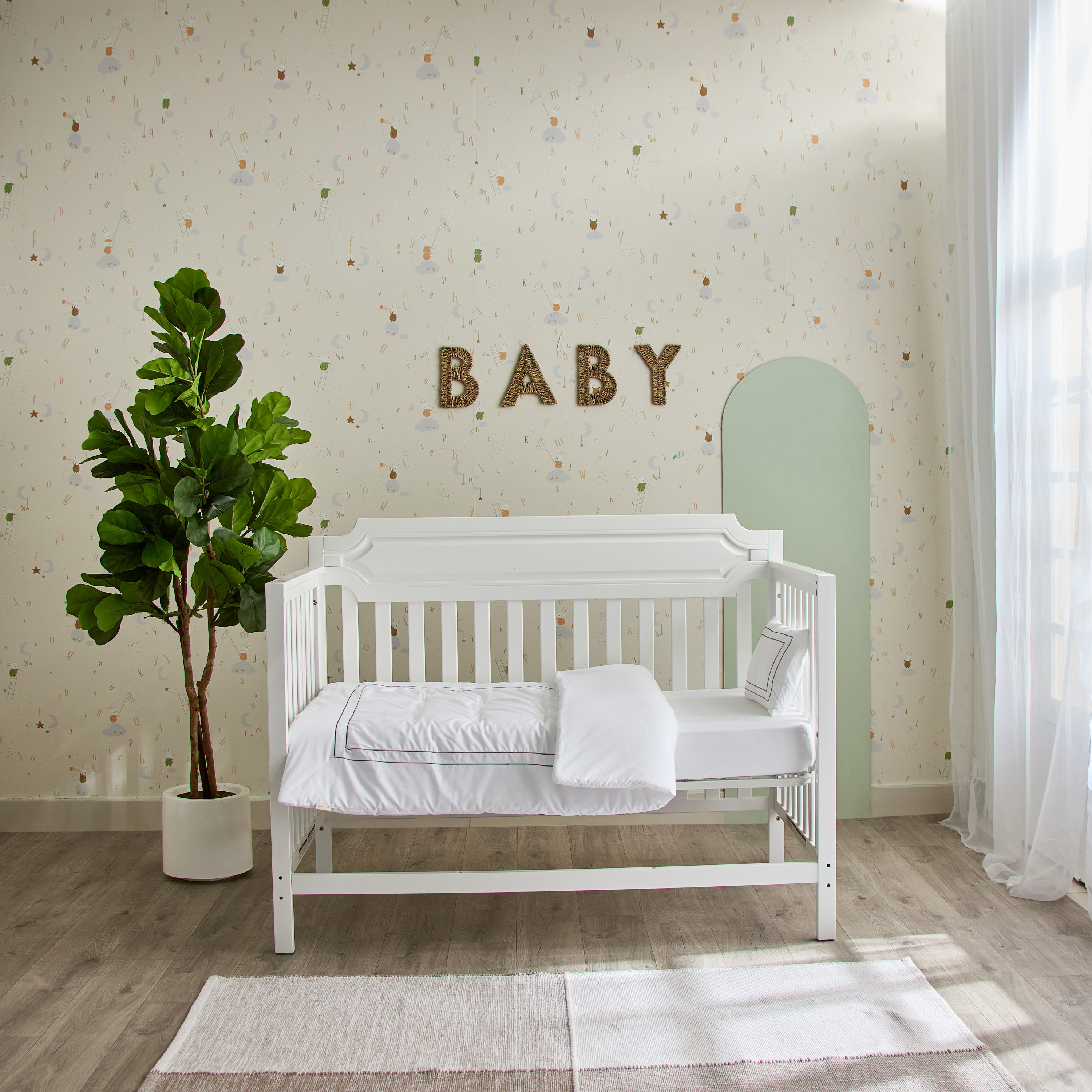 Giggles 2-Piece Comforter and Pillow Set - 90x130 cm-baby-nursery-babybedding-image-2