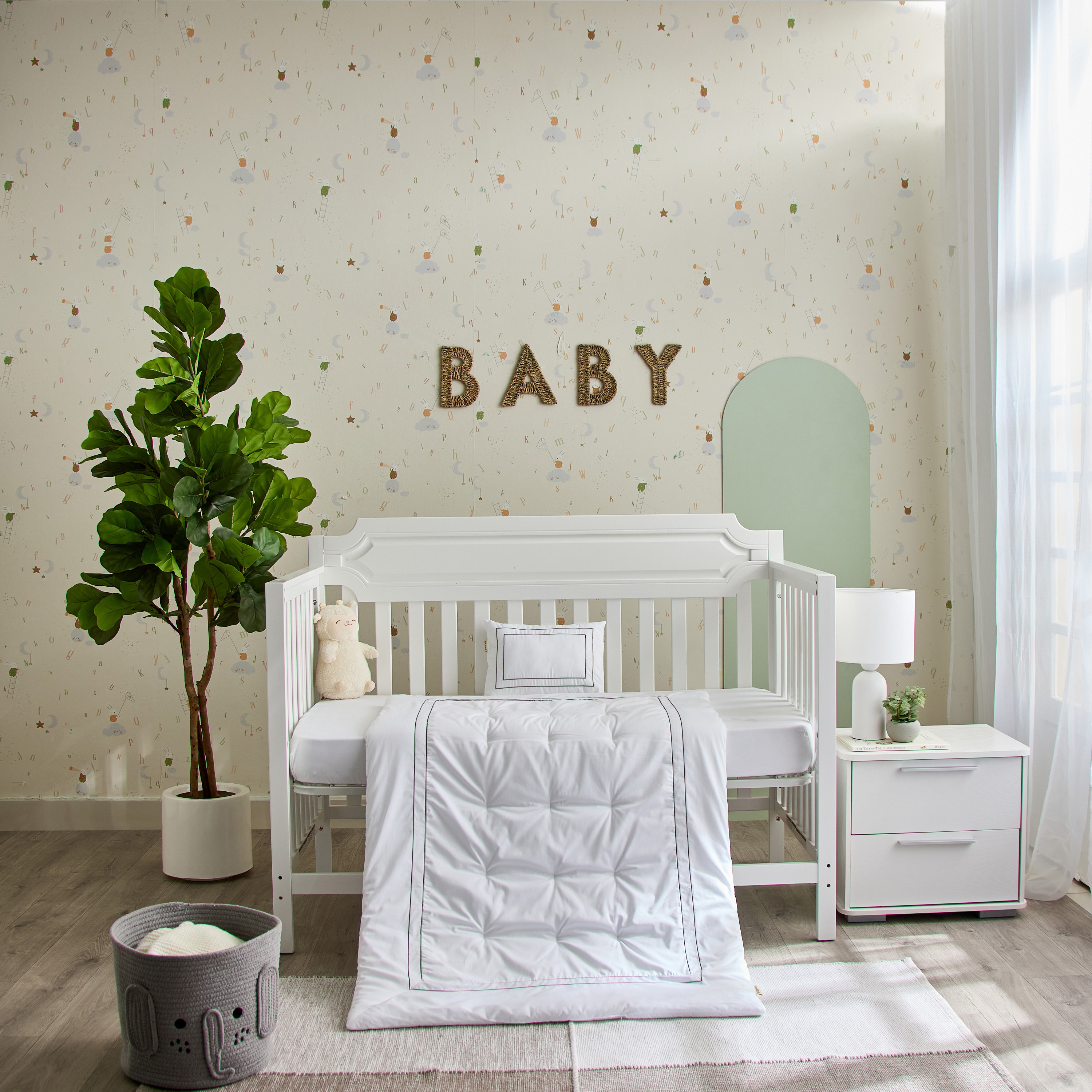 Giggles 2-Piece Comforter and Pillow Set - 90x130 cm-baby-nursery-babybedding-image-9