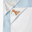 Juniors 2-Piece Embroidered Hooded Towel Set - 75x75 cm-baby-bathandcare-towels-image-4