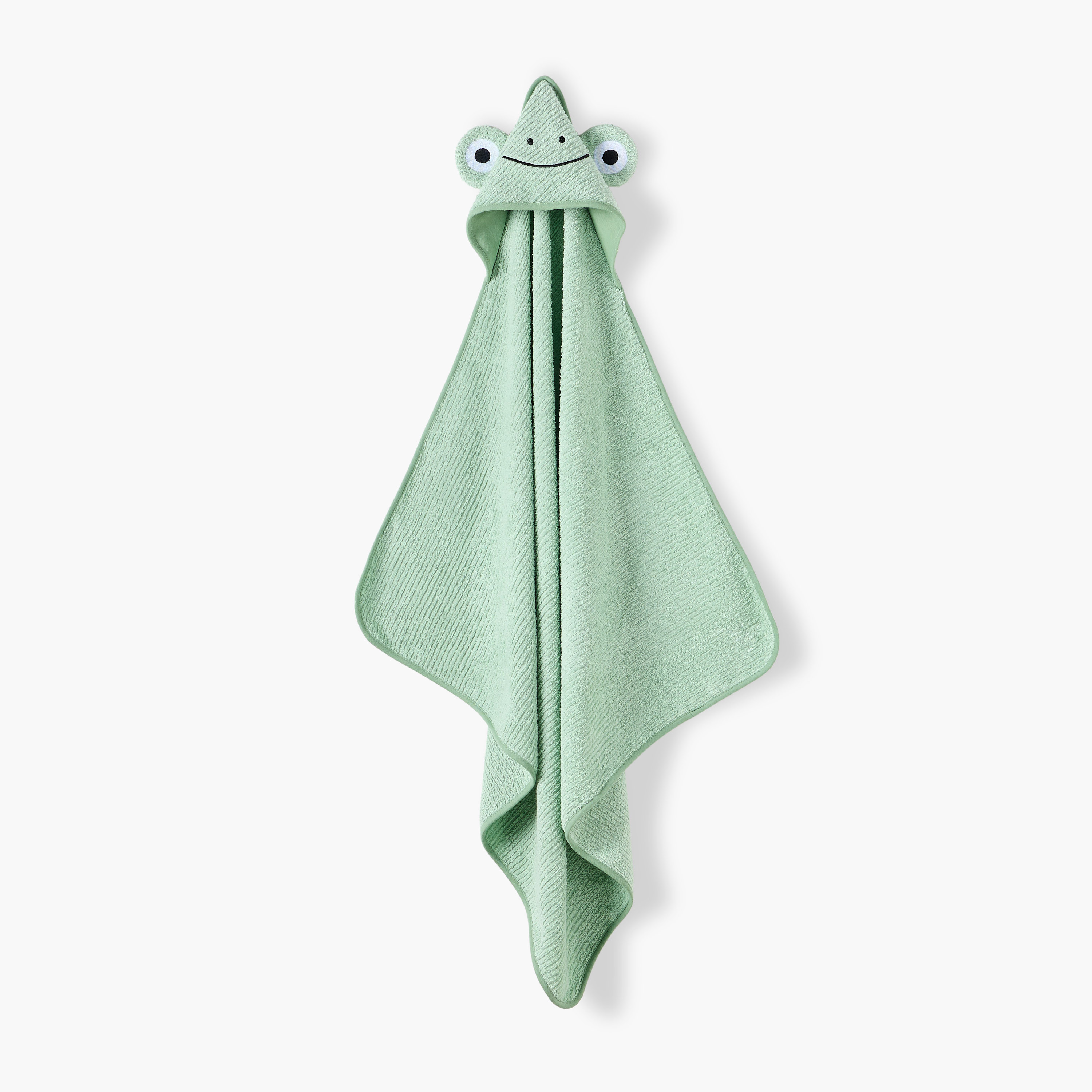 Juniors Frog Hooded Towel - 39x25x3 cms-baby-bathandcare-towels-image-1