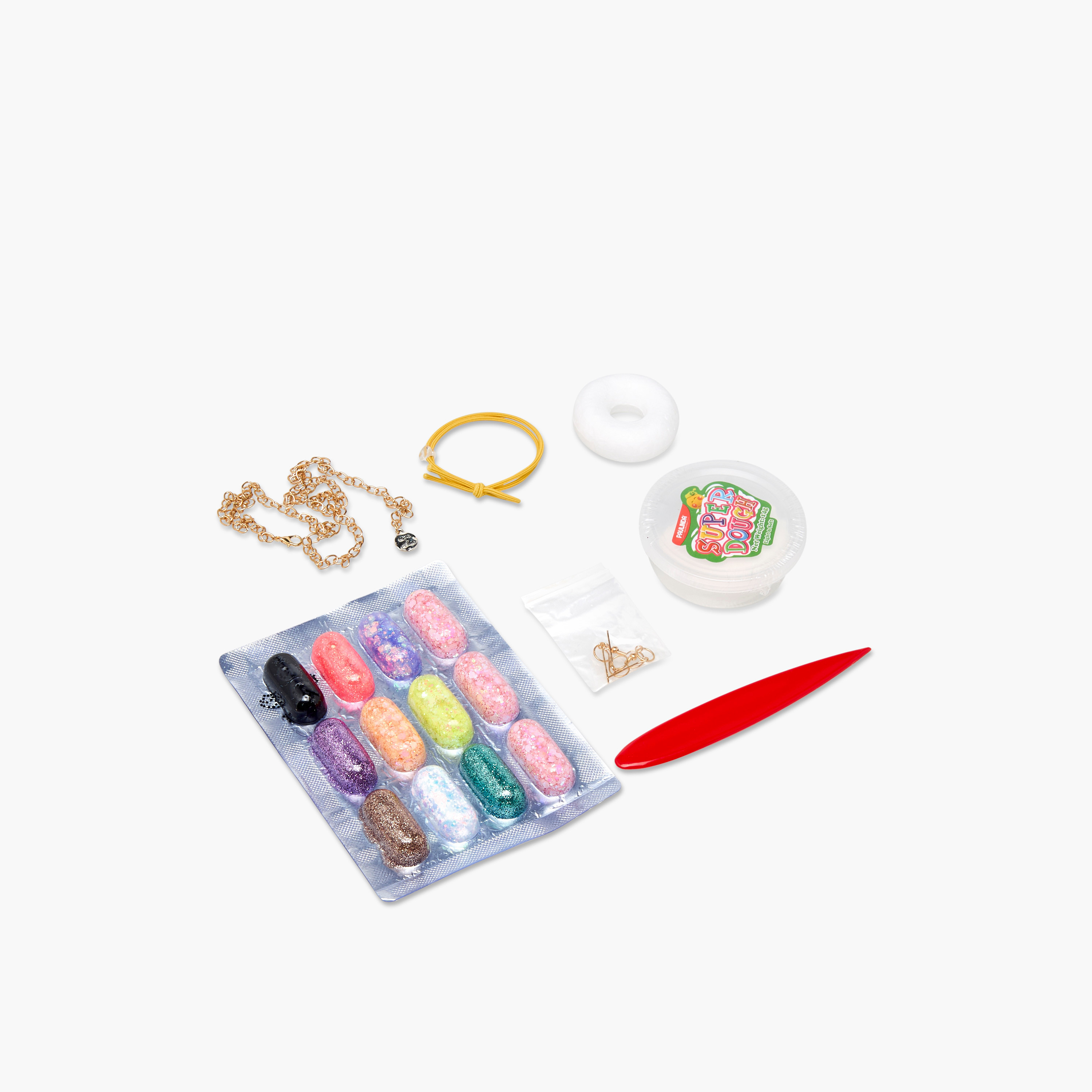 مجموعة عالم المجوهرات الفنية اصنعها بنفسك من ماجيك جليتر-school-artsandcrafts-image-1