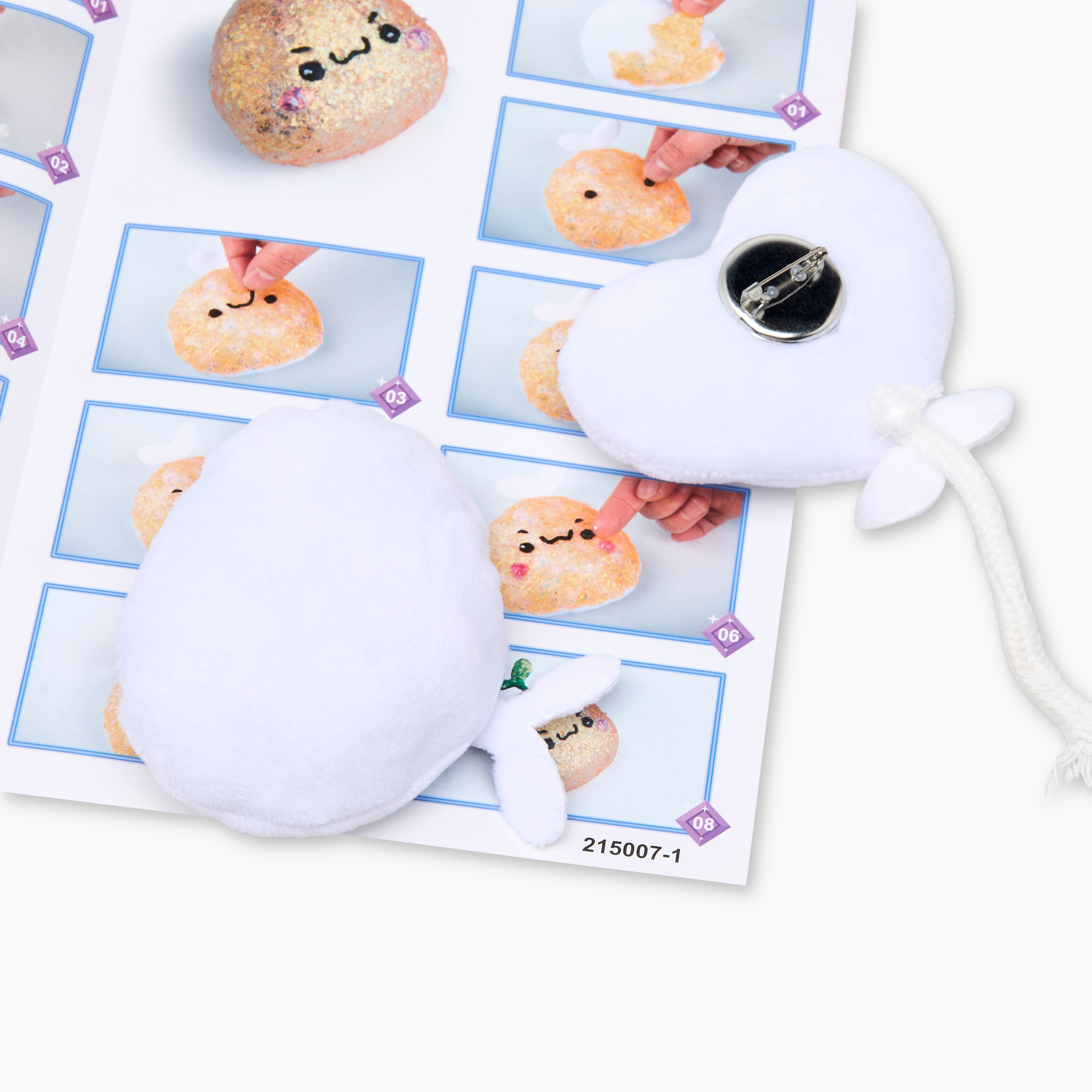 Magic Glitter DIY Plush Brooch Kit-school-artsandcrafts-image-8