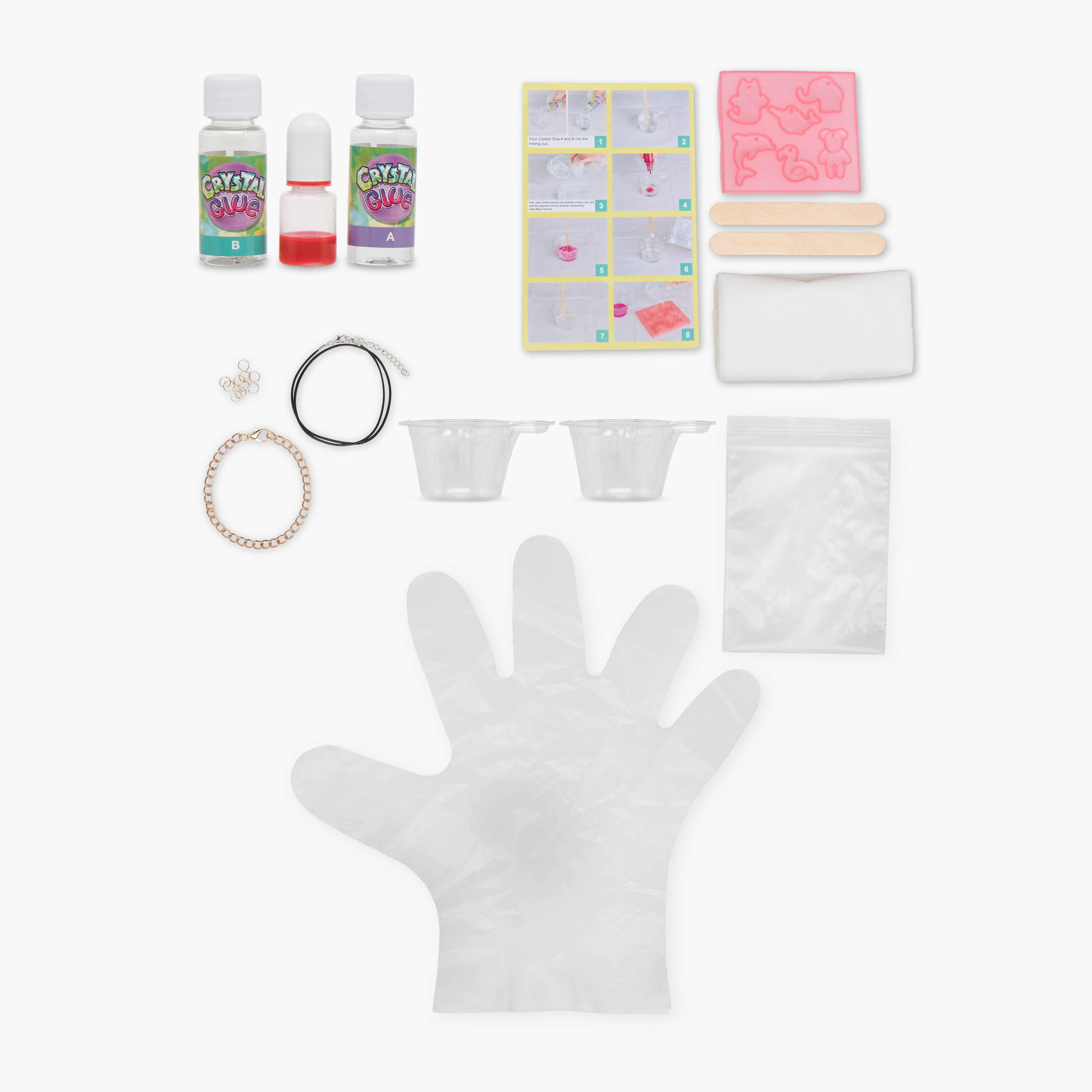 My Crystal Jewels Dolphins and Friends DIY Jewellery Set-school-artsandcrafts-image-1