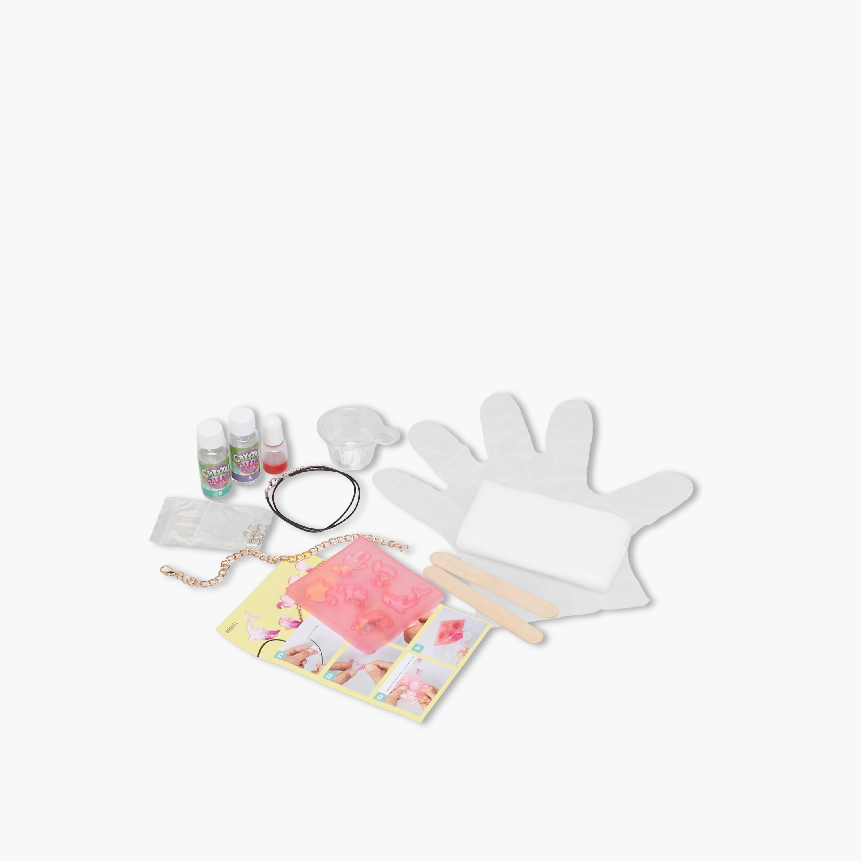 My Crystal Jewels Dolphins and Friends DIY Jewellery Set-school-artsandcrafts-image-2