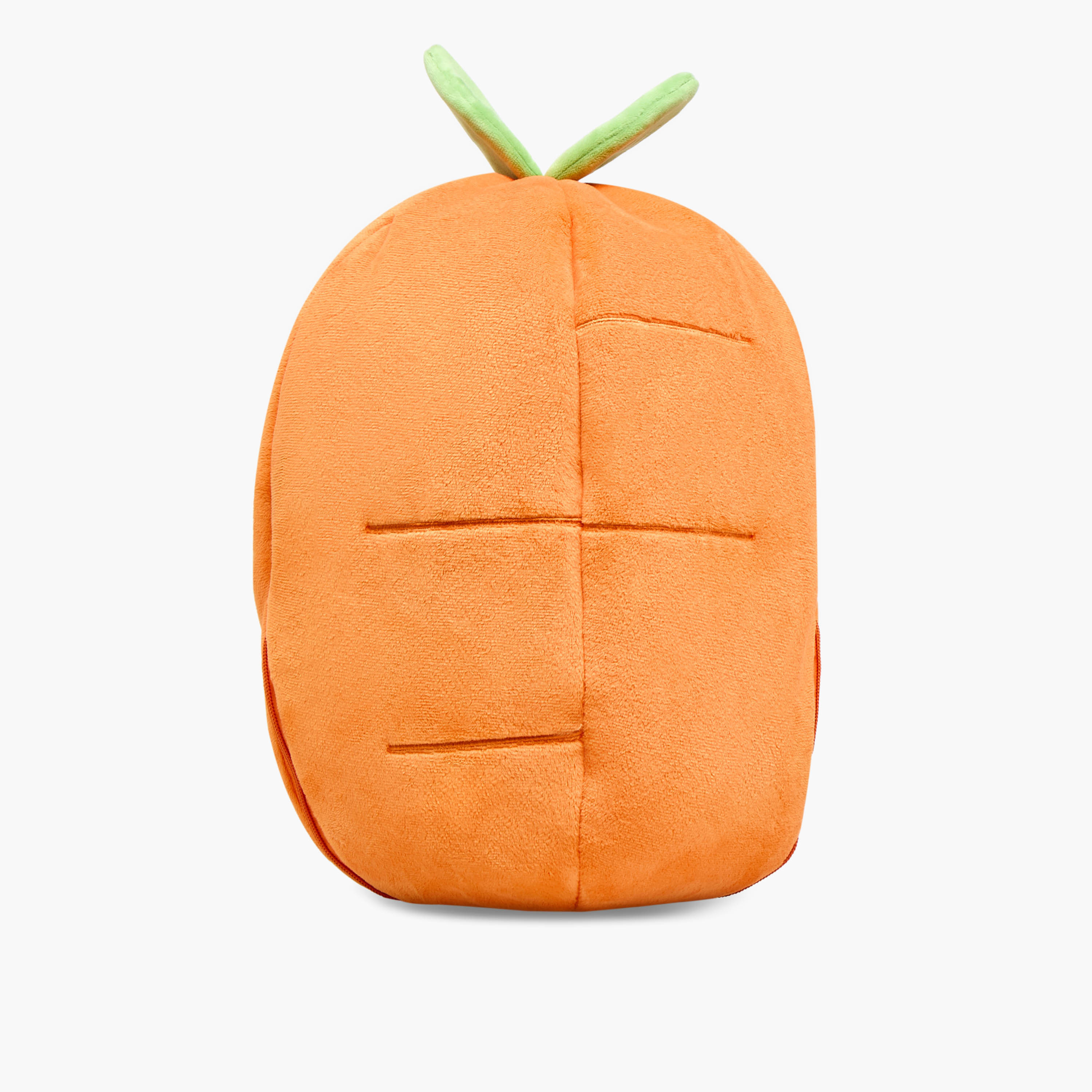 Carrot Plush Cushion - 25x21 cms-household-cushionsandthrows-filledcushions-decorativecushions-image-1