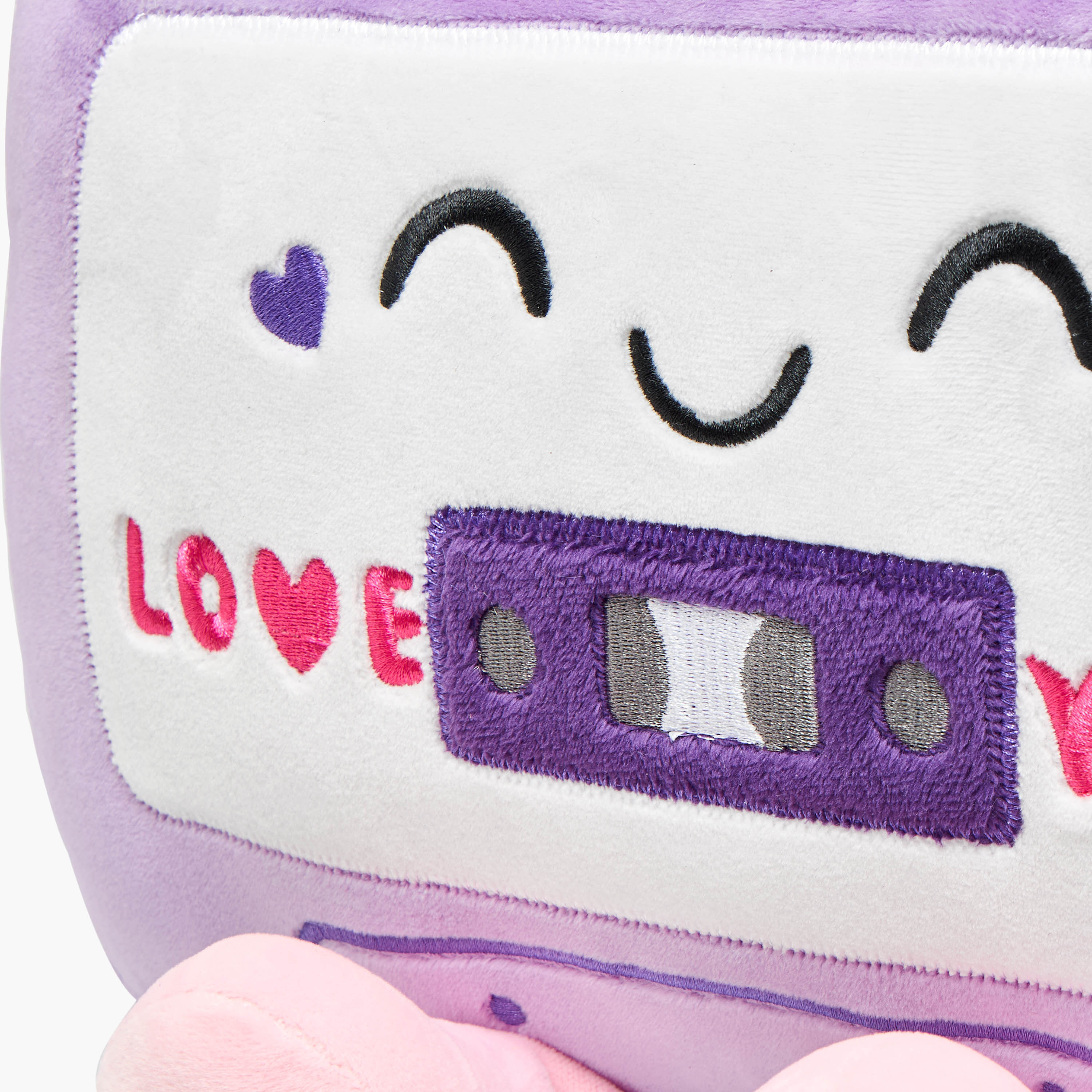Cassette Plush Cushion - 35x20 cms-household-cushionsandthrows-filledcushions-decorativecushions-image-3