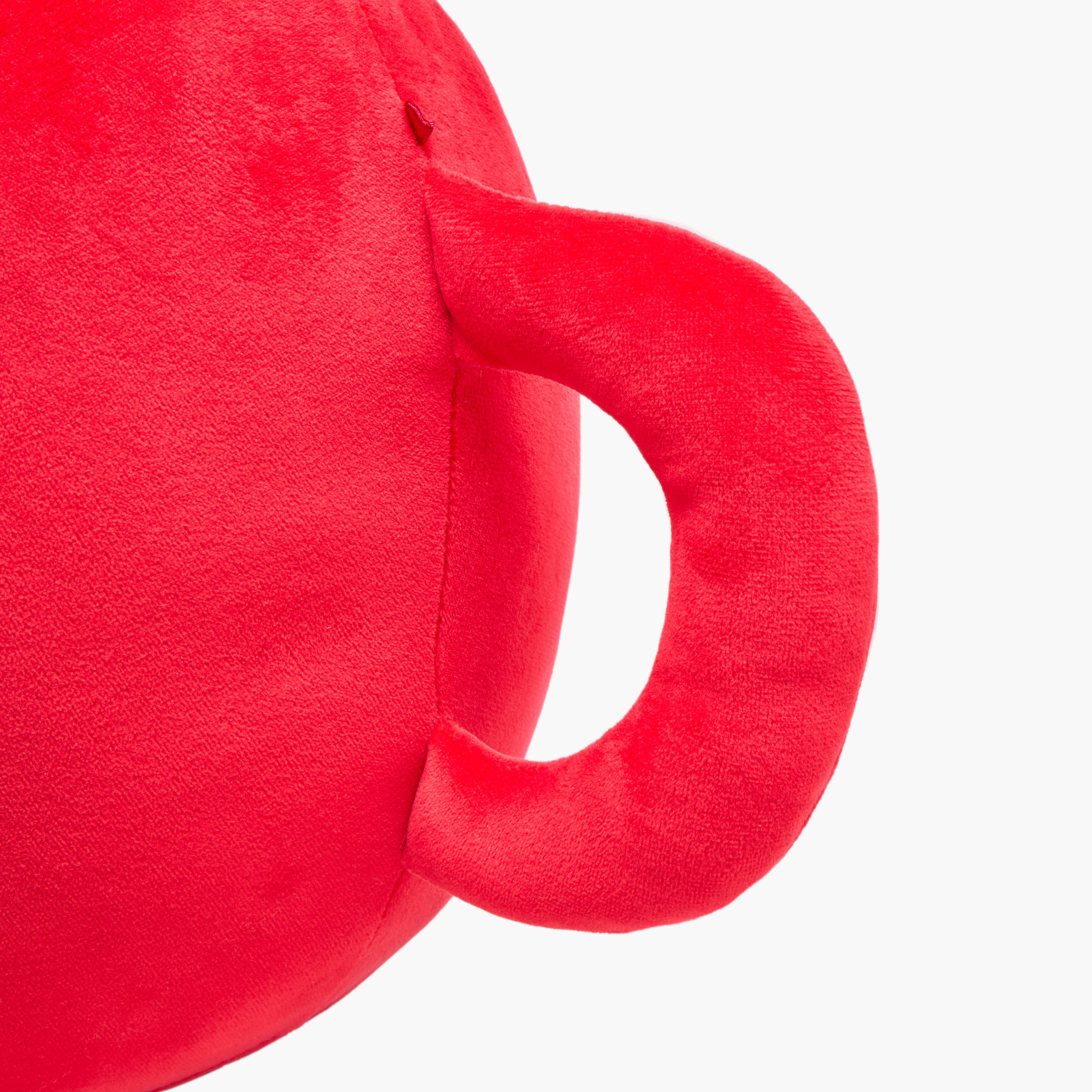 Hot Chocolate Plush Cushion - 35x31 cms-household-cushionsandthrows-filledcushions-decorativecushions-image-4