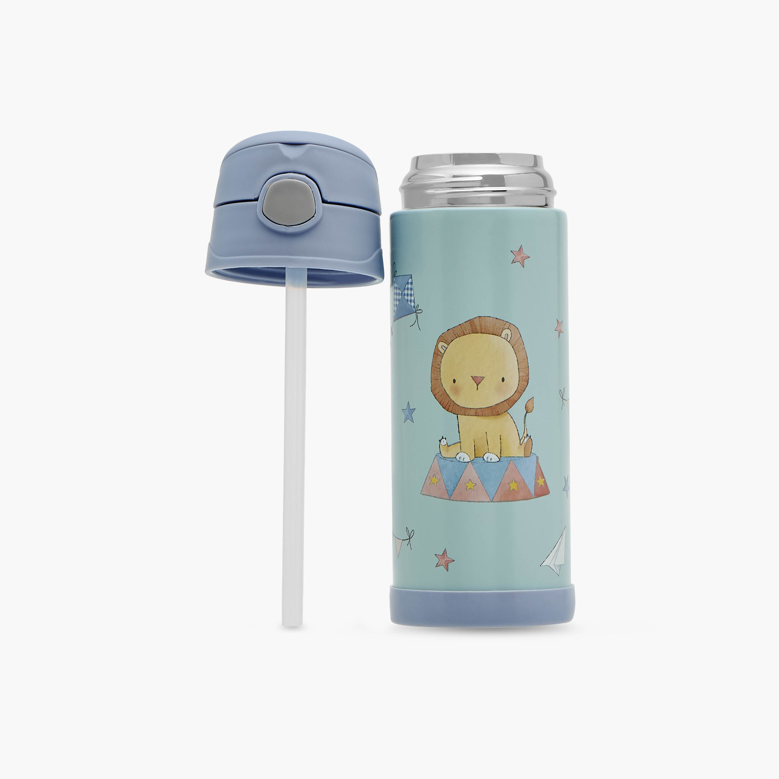 Juniors Stainless Steel Sipper Water Bottle - 350 ml-baby-feeding-mealtimeessentials-image-2