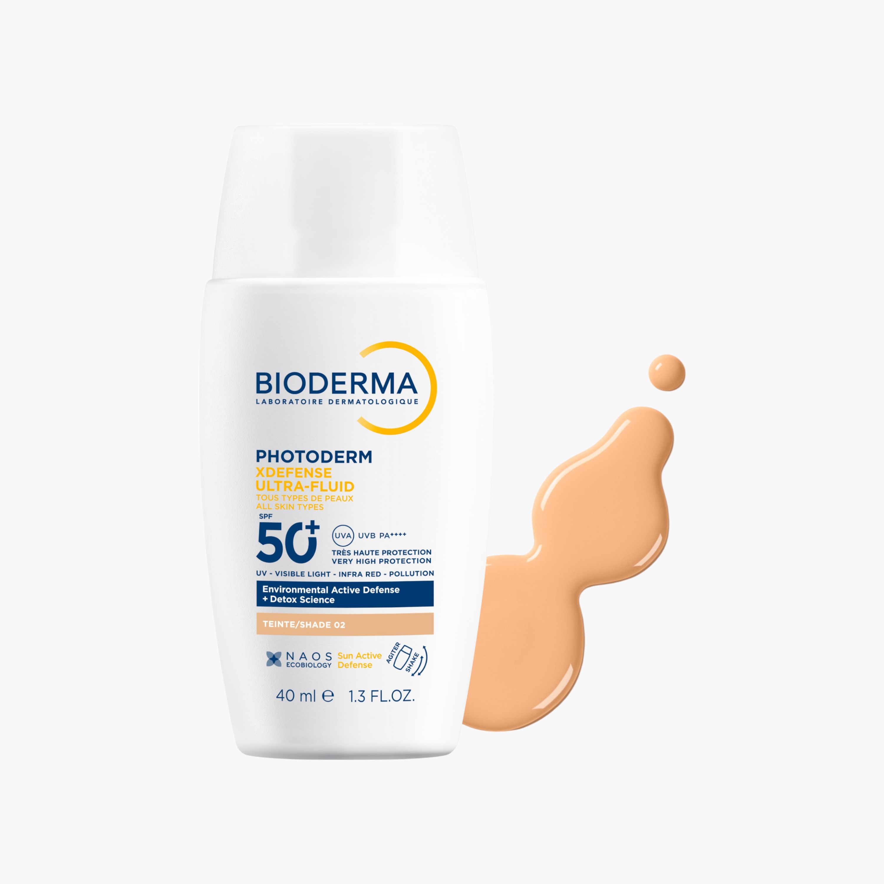 Bioderma Photoderm Xdefense Ultra Fluid SPF 50+ Sunscreen - 40 ml-beautyandpersonalcare-kbeauty-skin-moisturisers-facemoisturisers-image-1
