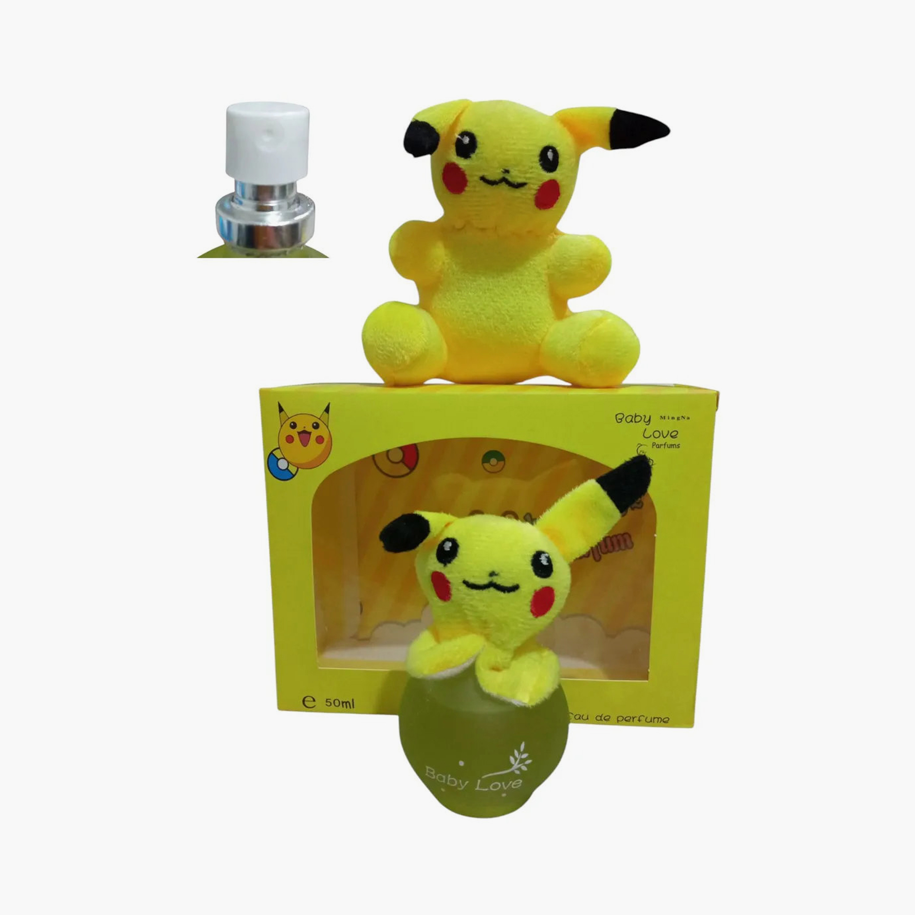 Baby Love Yellow Pikachu Kids Perfume - 50 ml-baby-bathandcare-hairbodyskincare-image-1