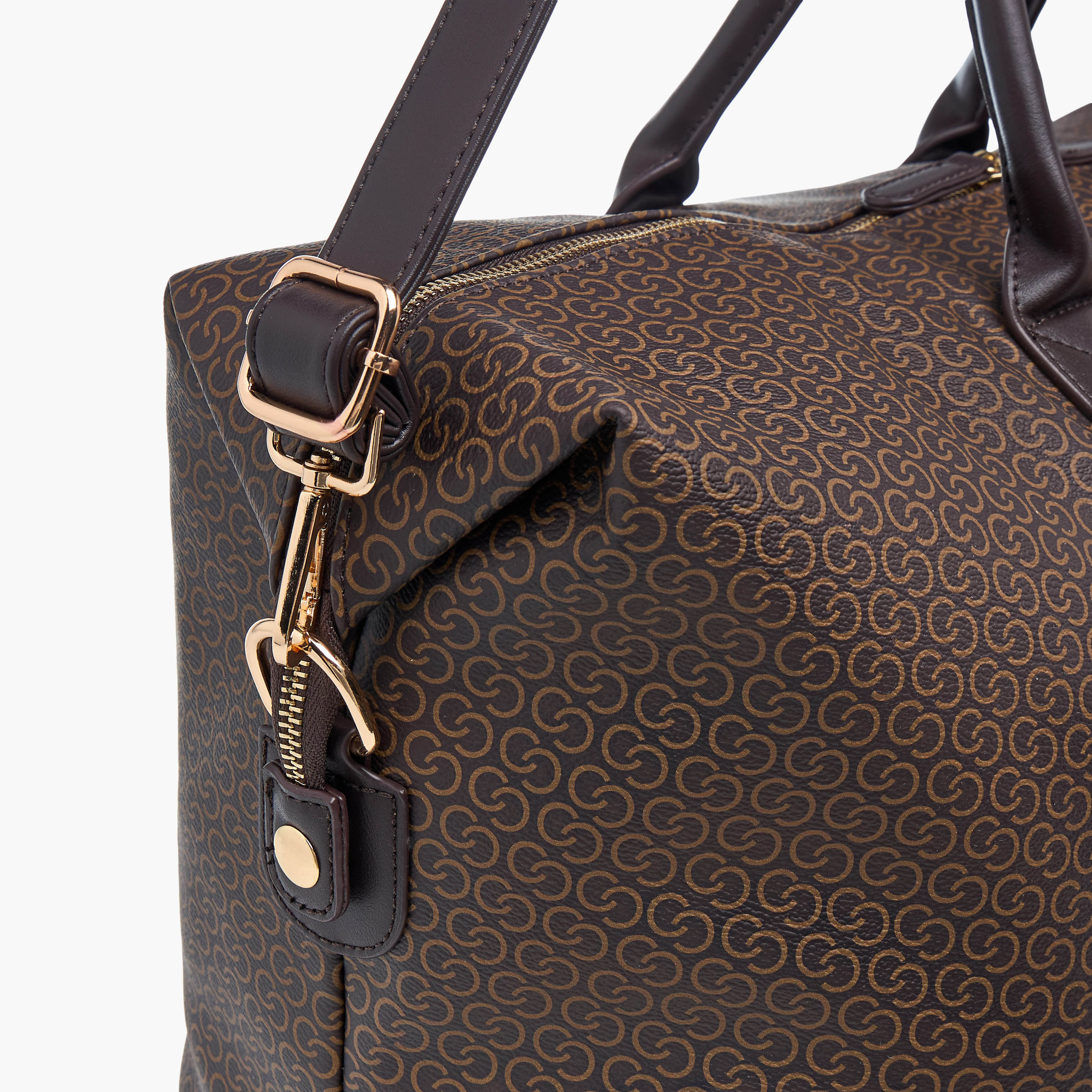 Celeste Printed Duffle Bag with Double Handle-travel-luggagesandbags-dufflebags-image-5