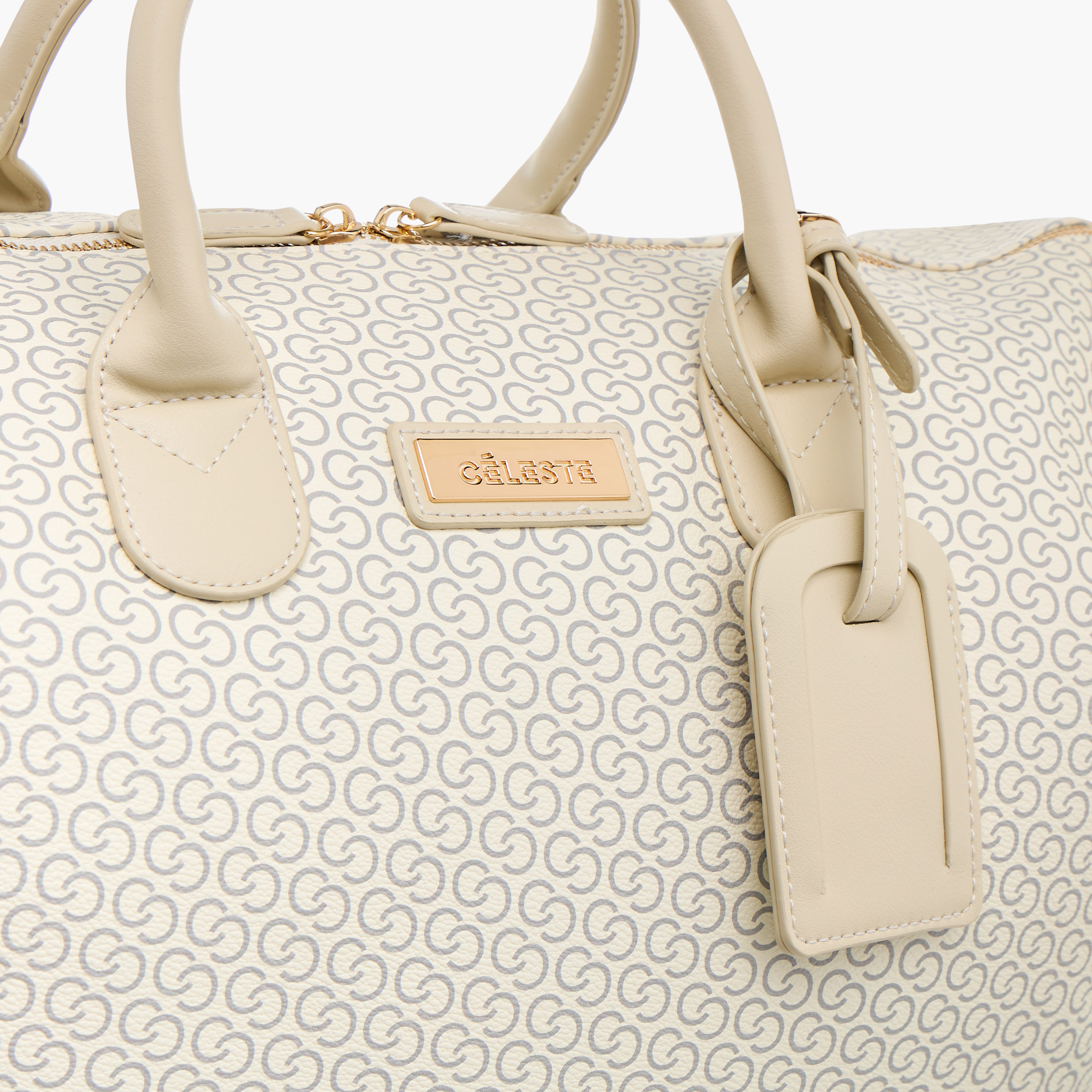 Celeste Printed Duffle Bag with Double Handle-travel-luggagesandbags-dufflebags-image-4