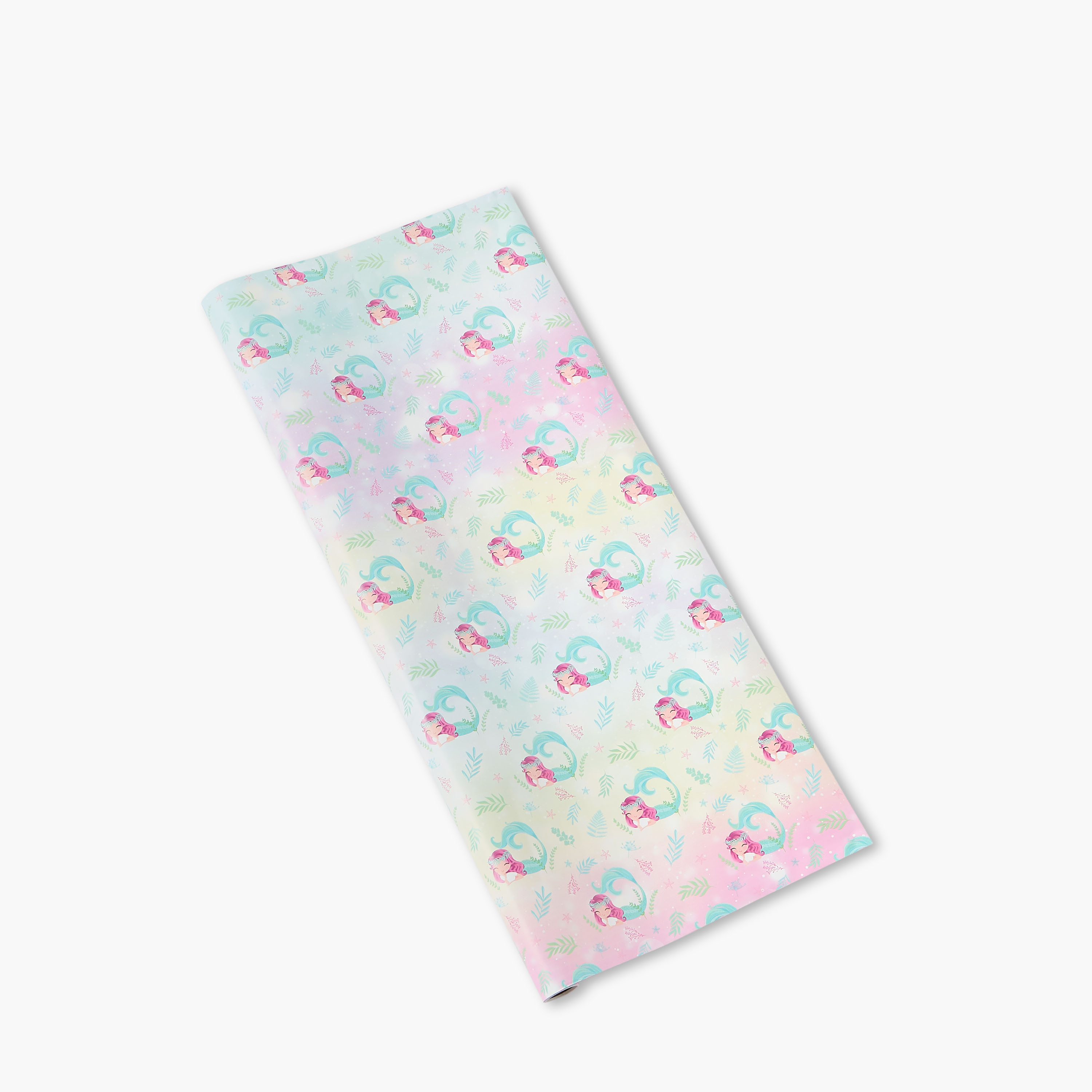 GLOO Mermaid Print Paper Gift Wrap - 70x300 cms-household-decor-decorativeobjectsandsculptures-image-2