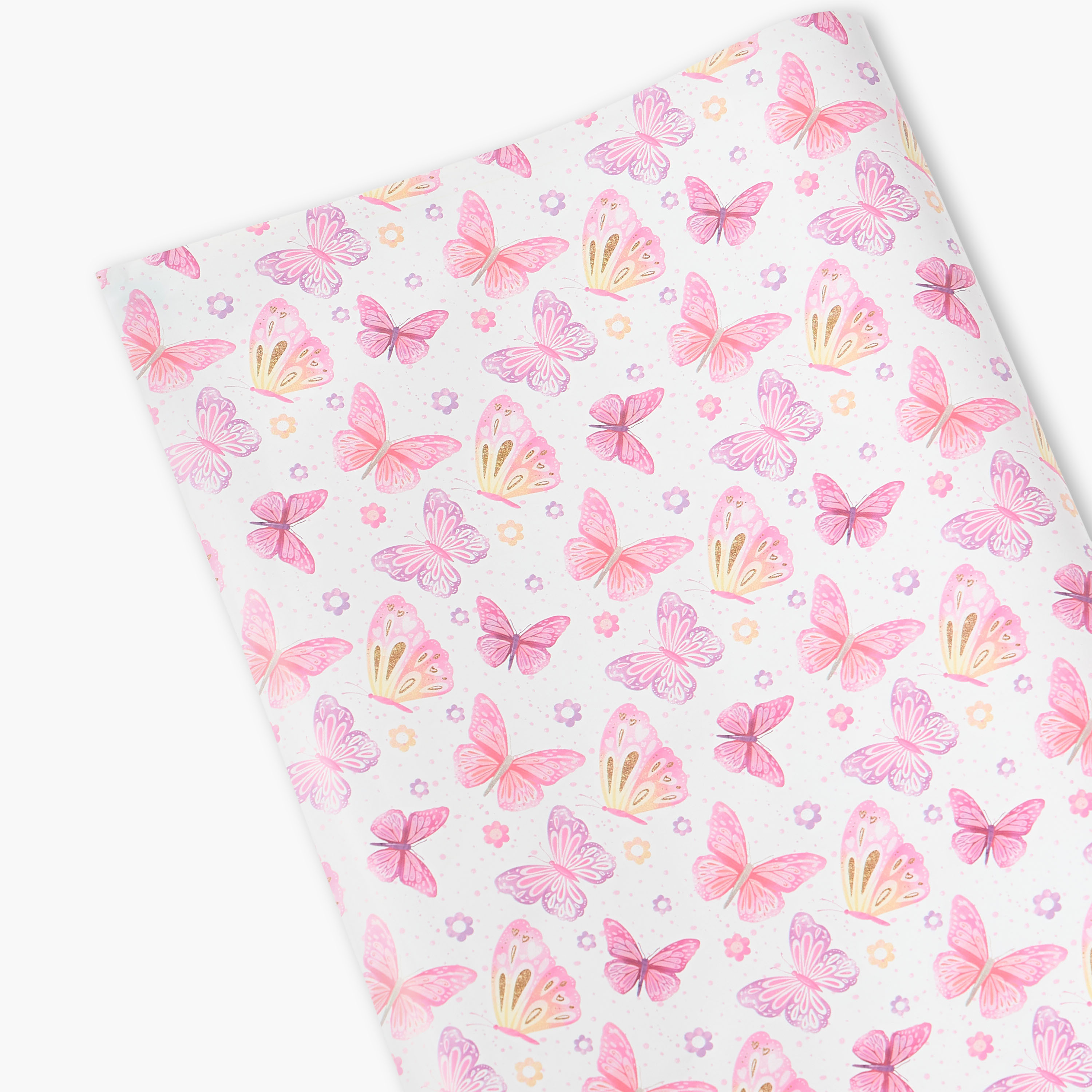 GLOO Butterfly Print Paper Gift Wrap - 70x300 cms-household-decor-decorativeobjectsandsculptures-image-3