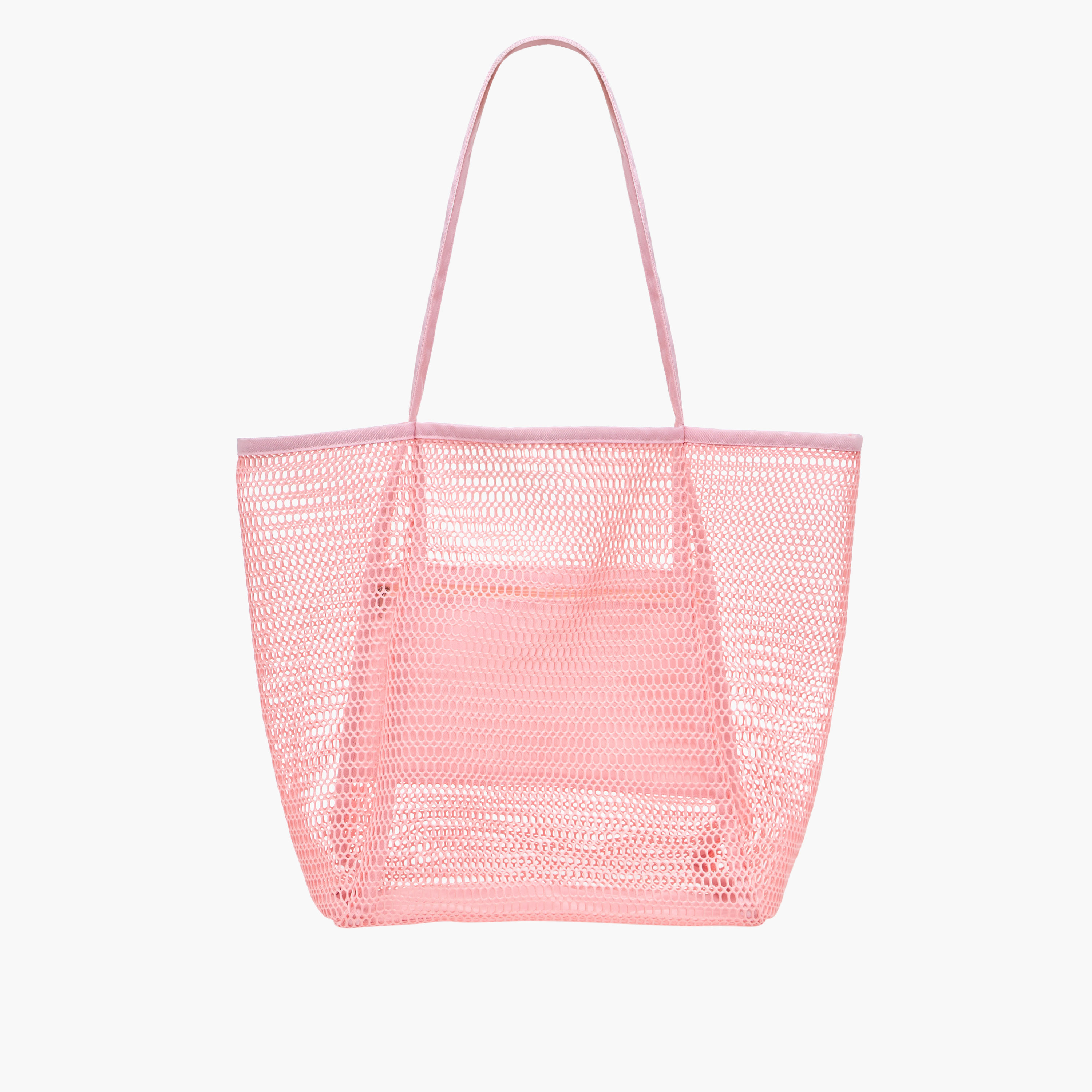 شنطة توتي شبكية بجيب داخلي ومقابض مزدوجة-women-bagsandwallets-handbags-image-1